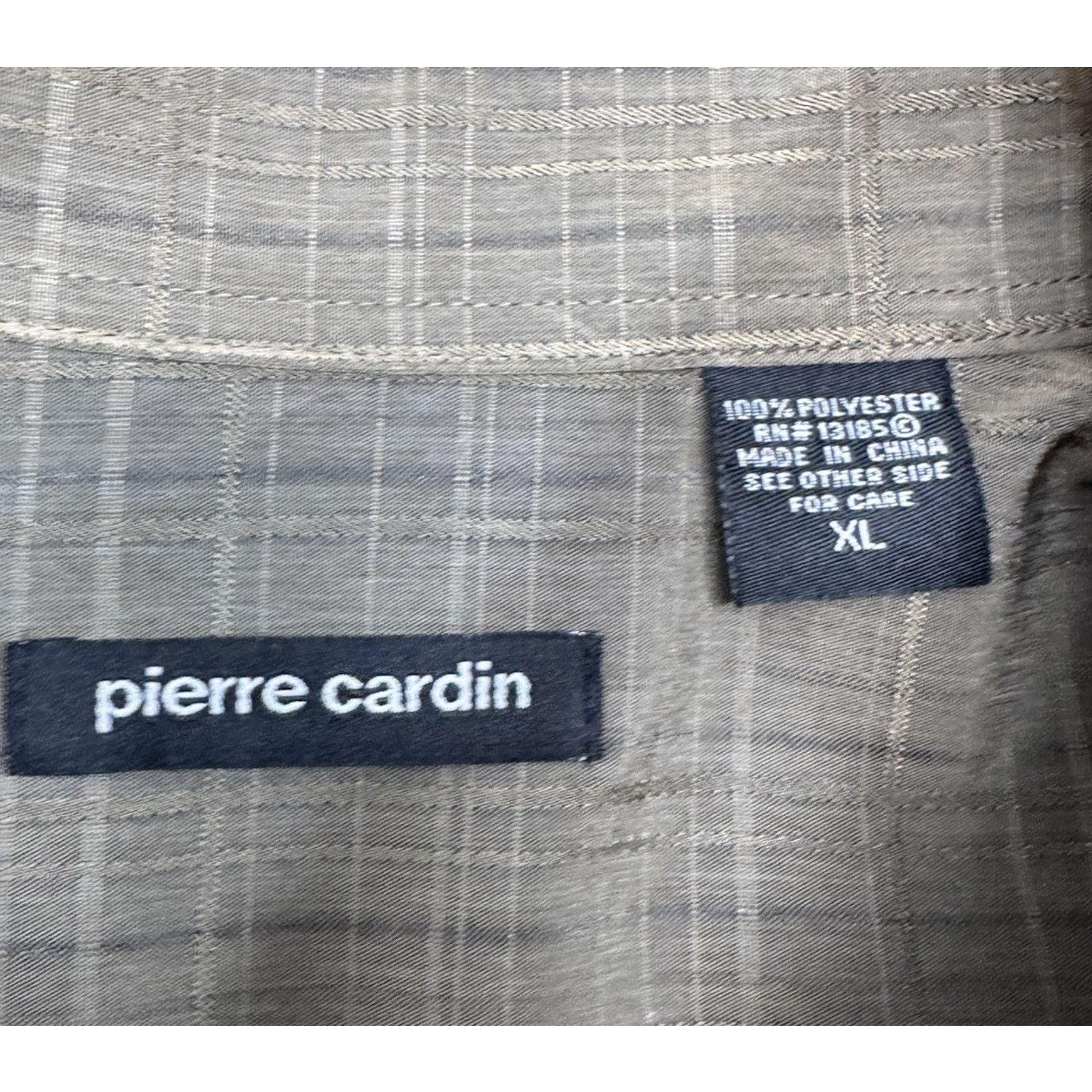Pierre Cardin PIERRE CARDIN Patterned Shirt Green Plaid Size XL Size US XL / EU 56 / 4 - 7 Thumbnail