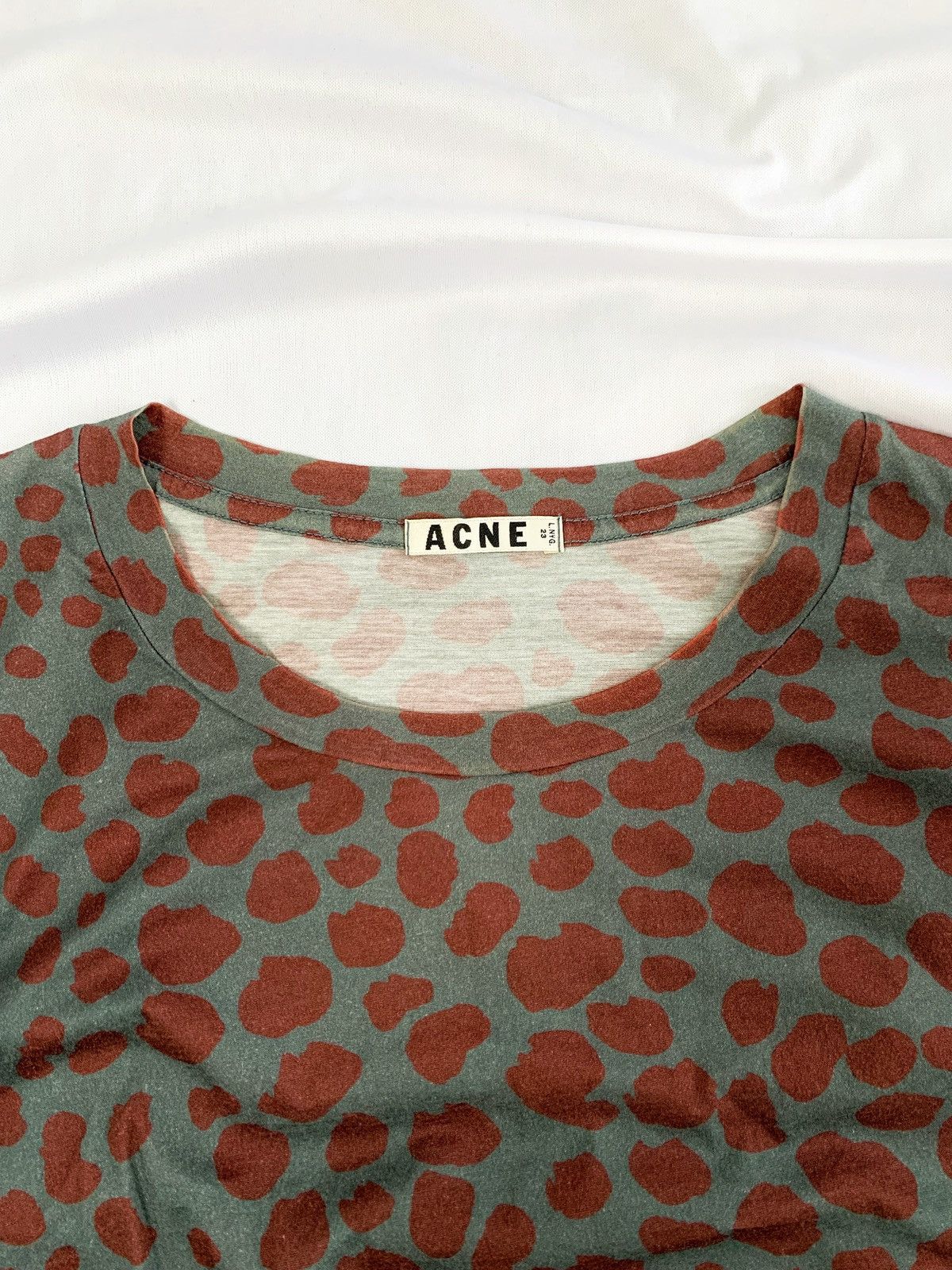 Acne Studios acne studios fine print paw13 tee Size M / US 6-8 / IT 42-44 - 3 Thumbnail