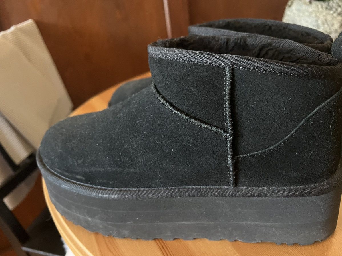 Ugg UGG Platform Boots – Black – Worn Once Size US 10 / IT 40 - 2 Thumbnail