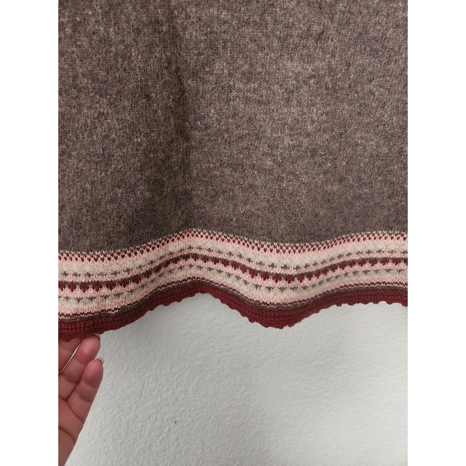 Blk Dnm J.Jill Women's Lambswool/ Rabbit Hair Sweater -M Size M / US 6-8 / IT 42-44 - 4 Thumbnail