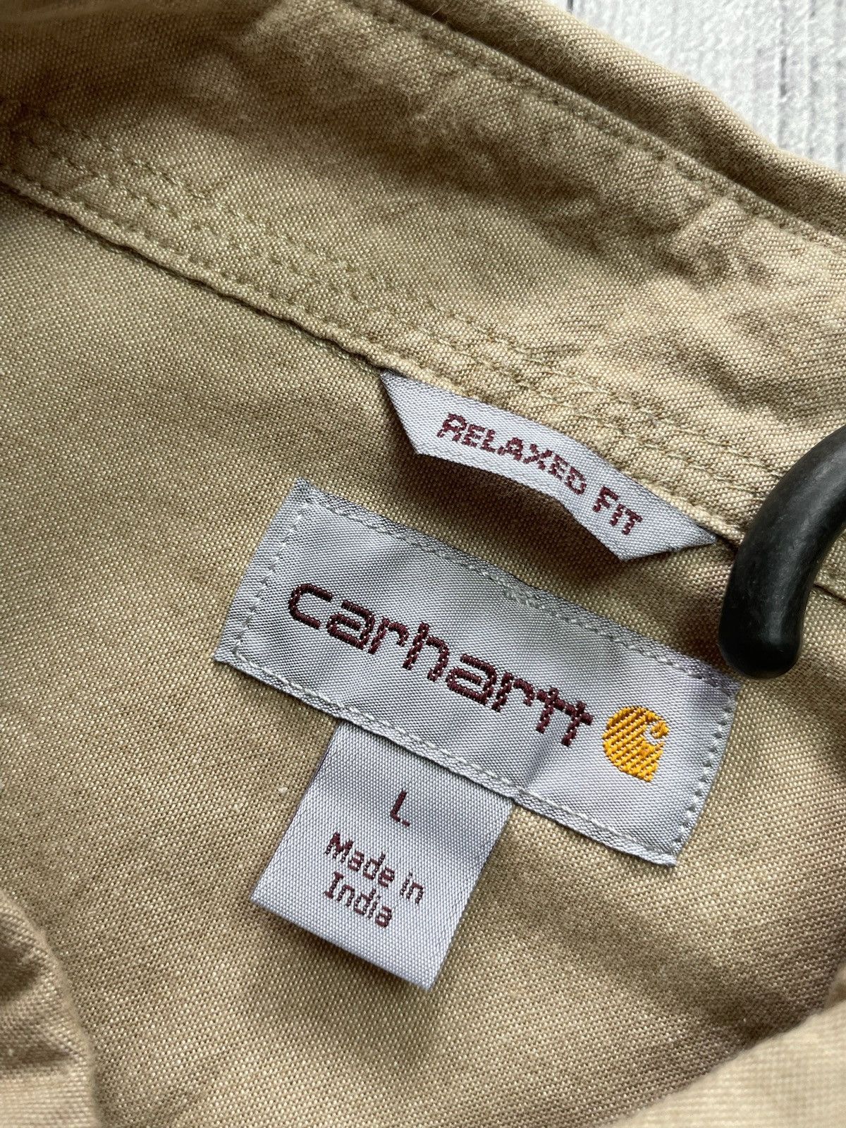 Vintage Vintage Carhartt Wip shirt logo size L Size US L / EU 52-54 / 3 - 4 Thumbnail