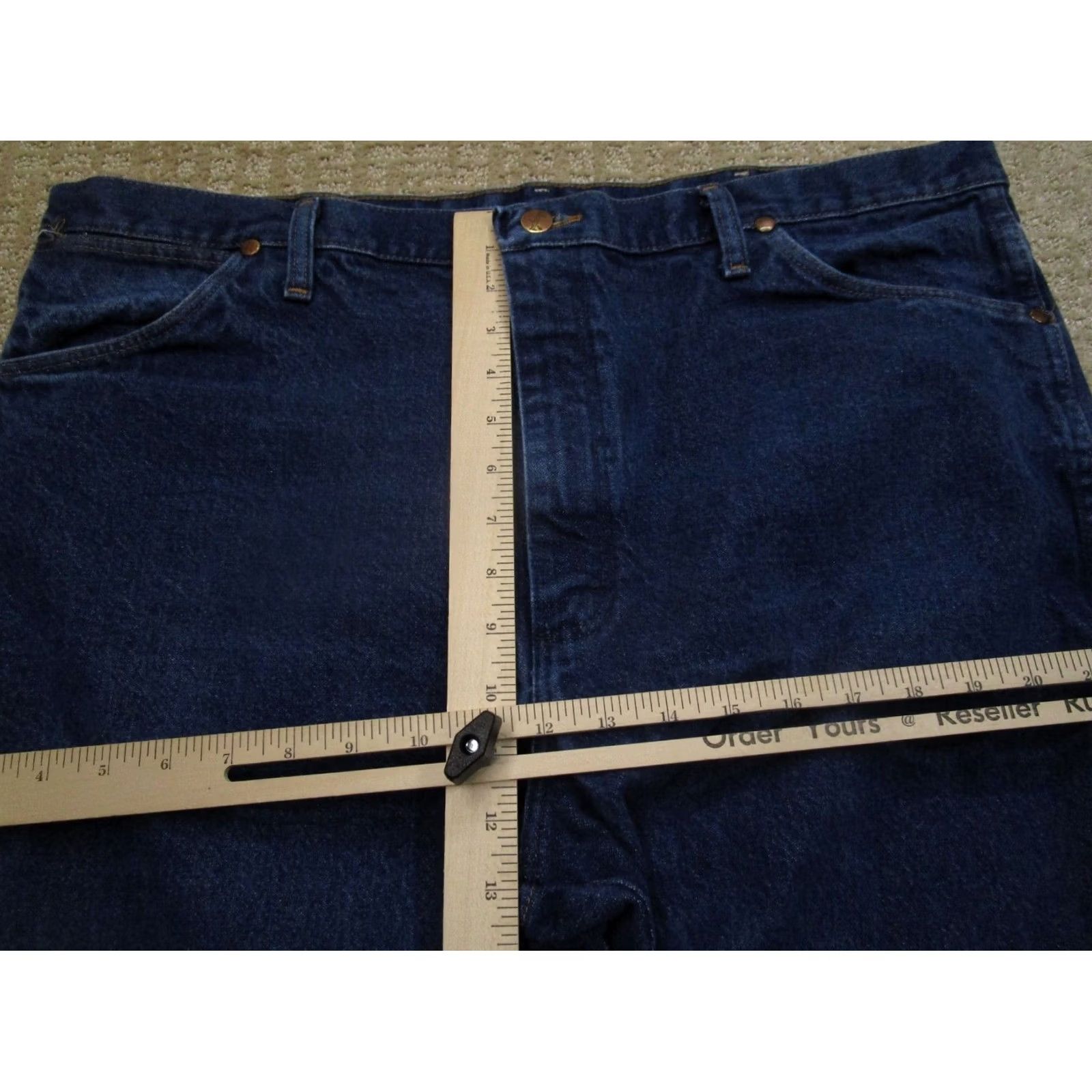Wrangler Wrangler Jeans Men 40x30 Blue Cowboy Cut Slim Fit Western Denim Pant Size US 40 / EU 56 - 7 Thumbnail