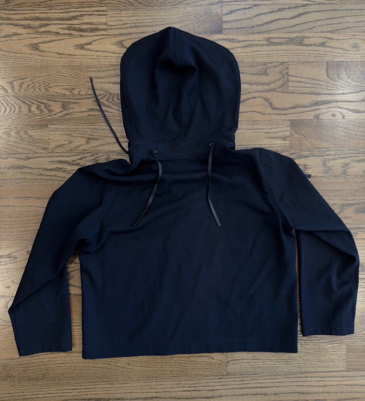 Yohji Yamamoto Yohji Yamamoto Pour Homme 80s Cropped Cargo Hoodie Size US M / EU 48-50 / 2 - 15 Thumbnail