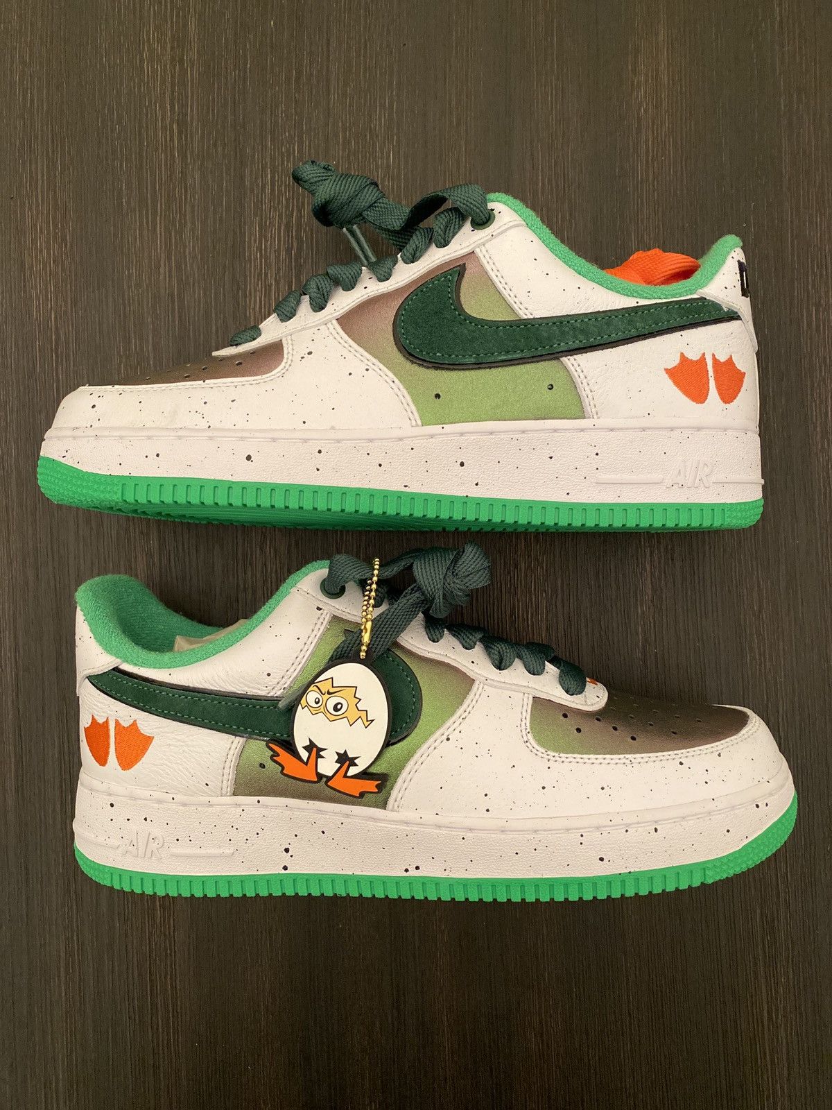 Nike Nike Air Force 1 DOAF Oregon Ducks “Egg Or Duck” PE Size 10 Size US 10 / EU 43 - 2 Thumbnail