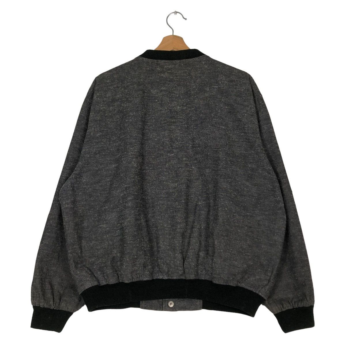 Japanese Brand 🔥VINTAGE WOOL BOMBER JACKET URBAN TASTE JAPAN ISSEY MIYAKE Size US L / EU 52-54 / 3 - 8 Thumbnail