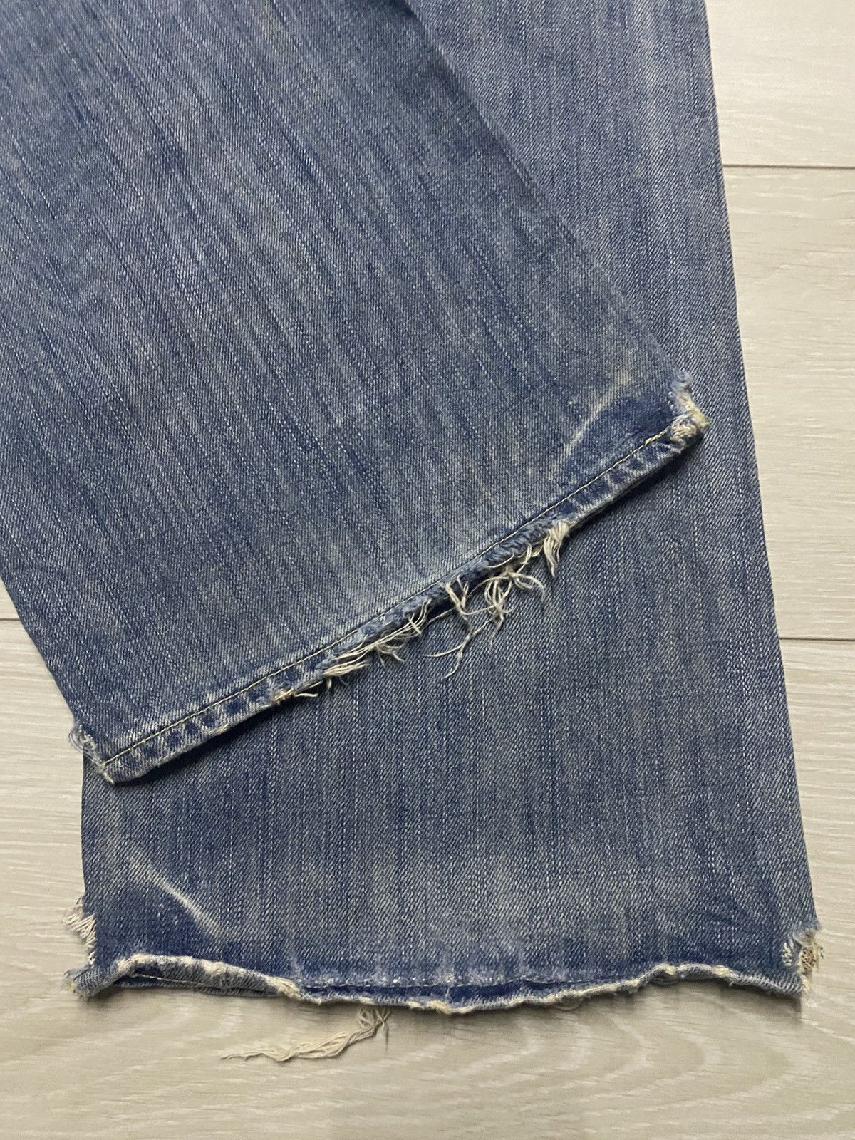 Abercrombie & Fitch Vintage Ambercrombie & Fitch 00257 Baggy Wide Leg Jeans Size US 35 - 13 Thumbnail