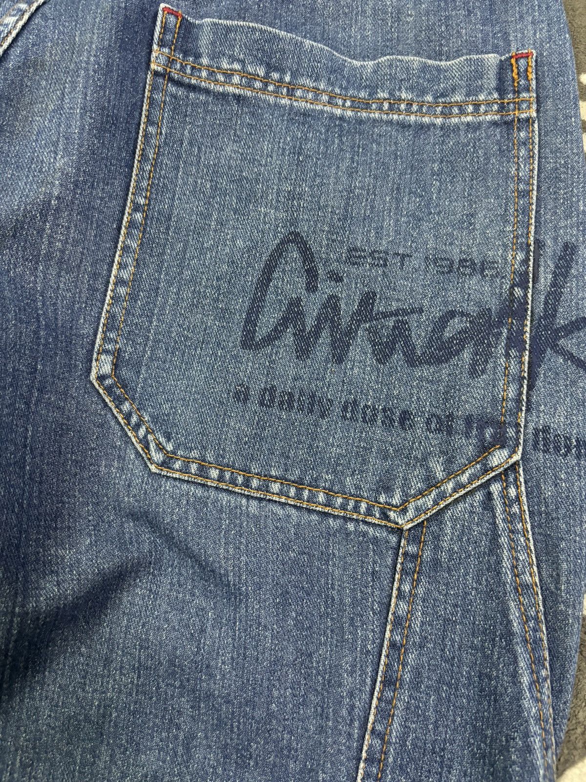 Airwalk Vintage Airwalk Blue Wash Faded Baggy Carpenter Cargo Jeans Size US 31 - 14 Thumbnail