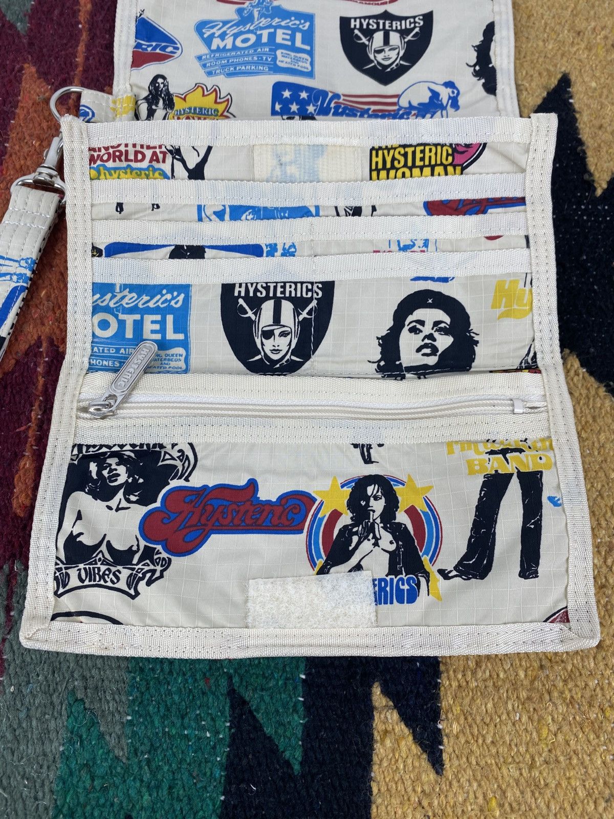 Hysteric Glamour 2000’s Hysteric Glamour All Overprint Pouch Size ONE SIZE - 6 Thumbnail