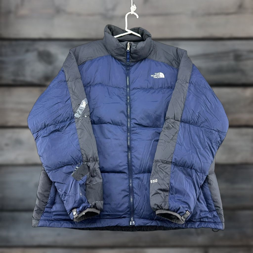 The North Face VINTAGE The North Face Nuptse Puffer Jacket Mens XL Blue Down 550 Packable 90s Flaws Size US XL / EU 56 / 4 - 1 Thumbnail