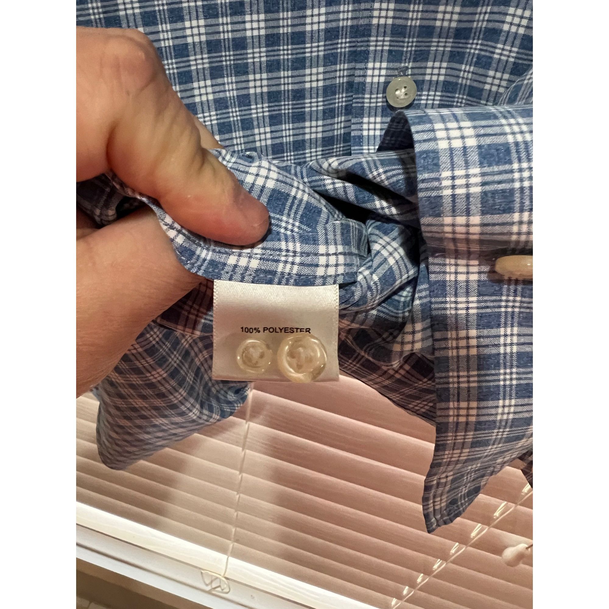 Peter Millar Peter Millar Crown Crafted Long Sleeve Button Up Shirt - Siz Size US L / EU 52-54 / 3 - 3 Thumbnail