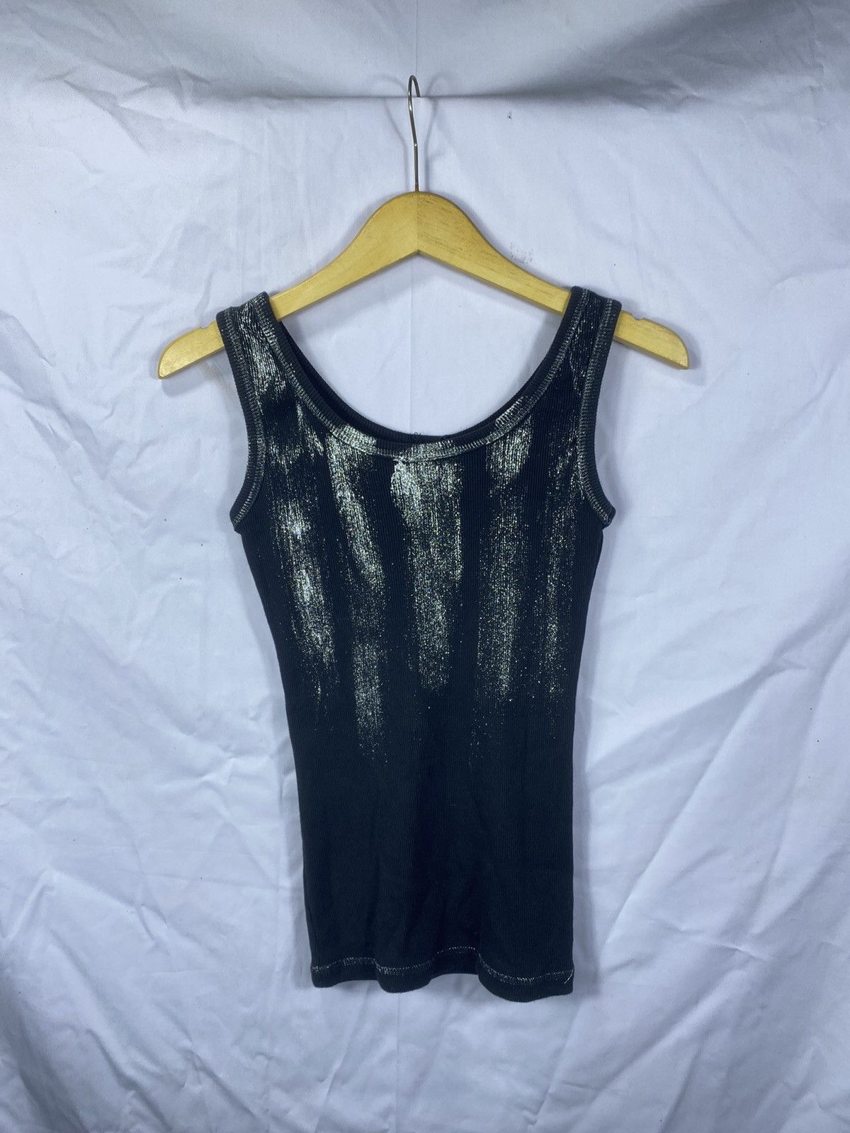 Hysteric Glamour JAPANESE CAROLL POEM PUNK GOTHIC TANK TOP Size M / US 6-8 / IT 42-44 - 2 Thumbnail