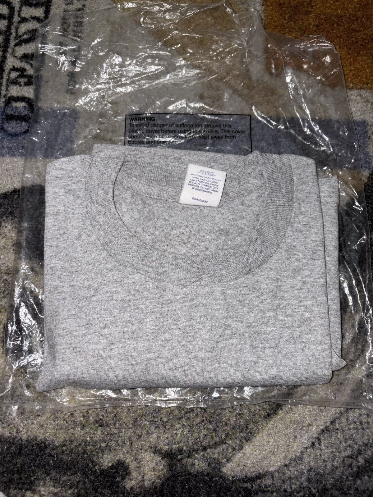 Supreme Supreme Still Talking Shit Tee Grey Size US M / EU 48-50 / 2 - 2 Thumbnail