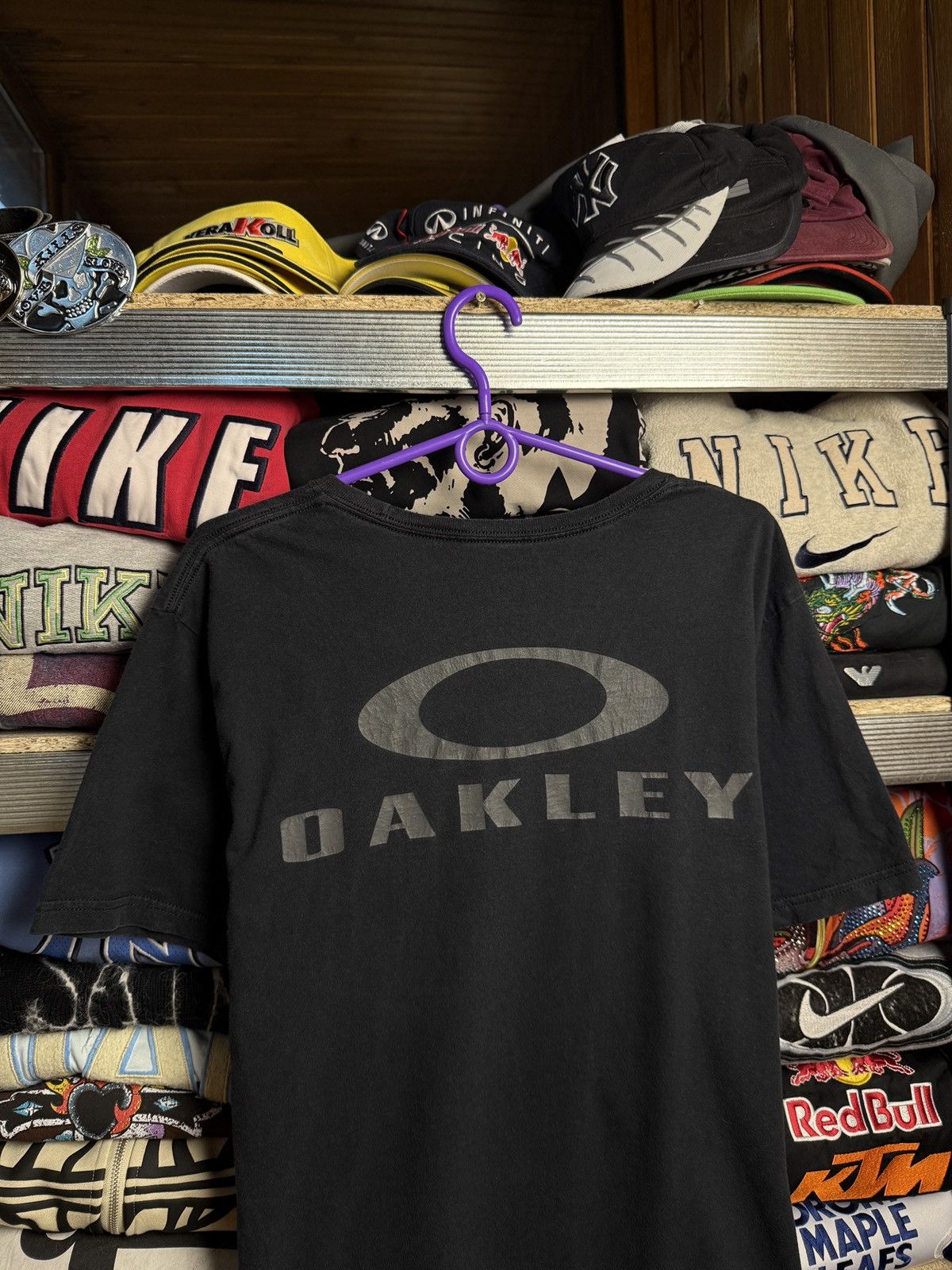 Oakley Rare Vintage Archive Oakley Tee Big Logo Baggy 90s Size US XL / EU 56 / 4 - 7 Thumbnail