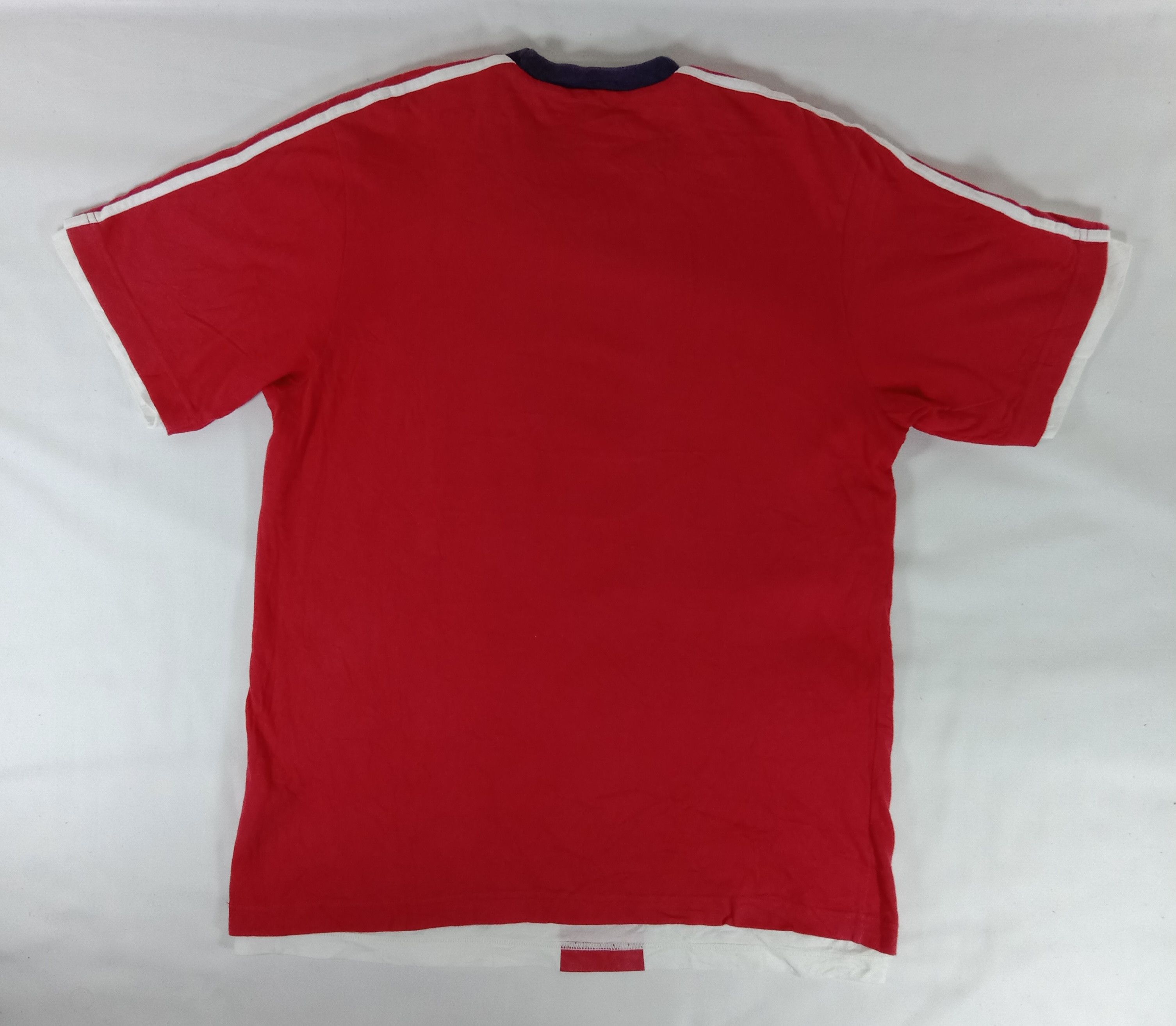 Adidas Vintage Adidas England 2002 Fifa World Cup Reversible Tee Size US L / EU 52-54 / 3 - 4 Thumbnail