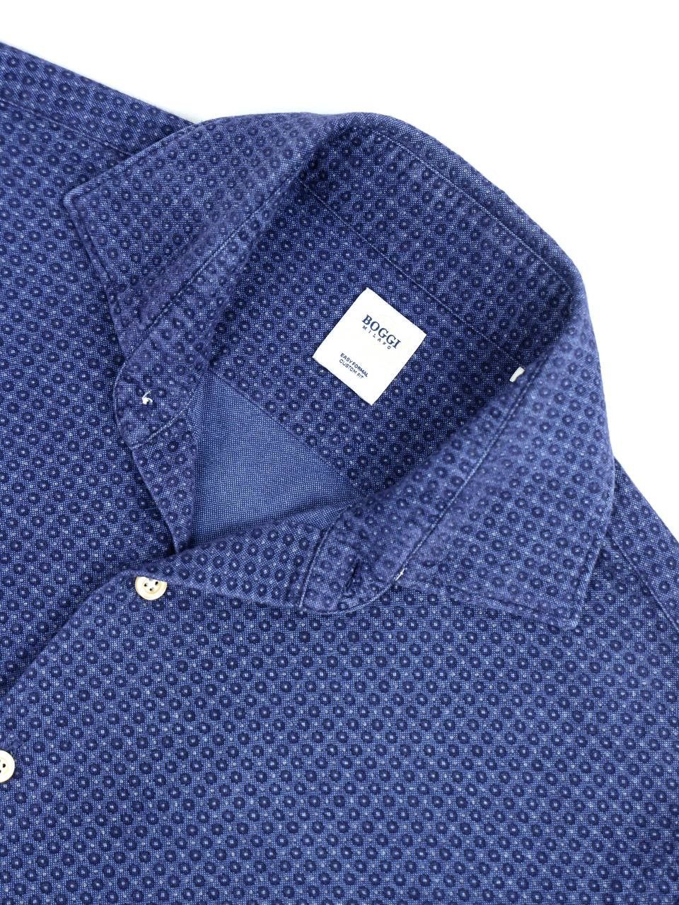 Boggi BOGGI MILANO Shirt cotton Size US M / EU 48-50 / 2 - 8 Thumbnail