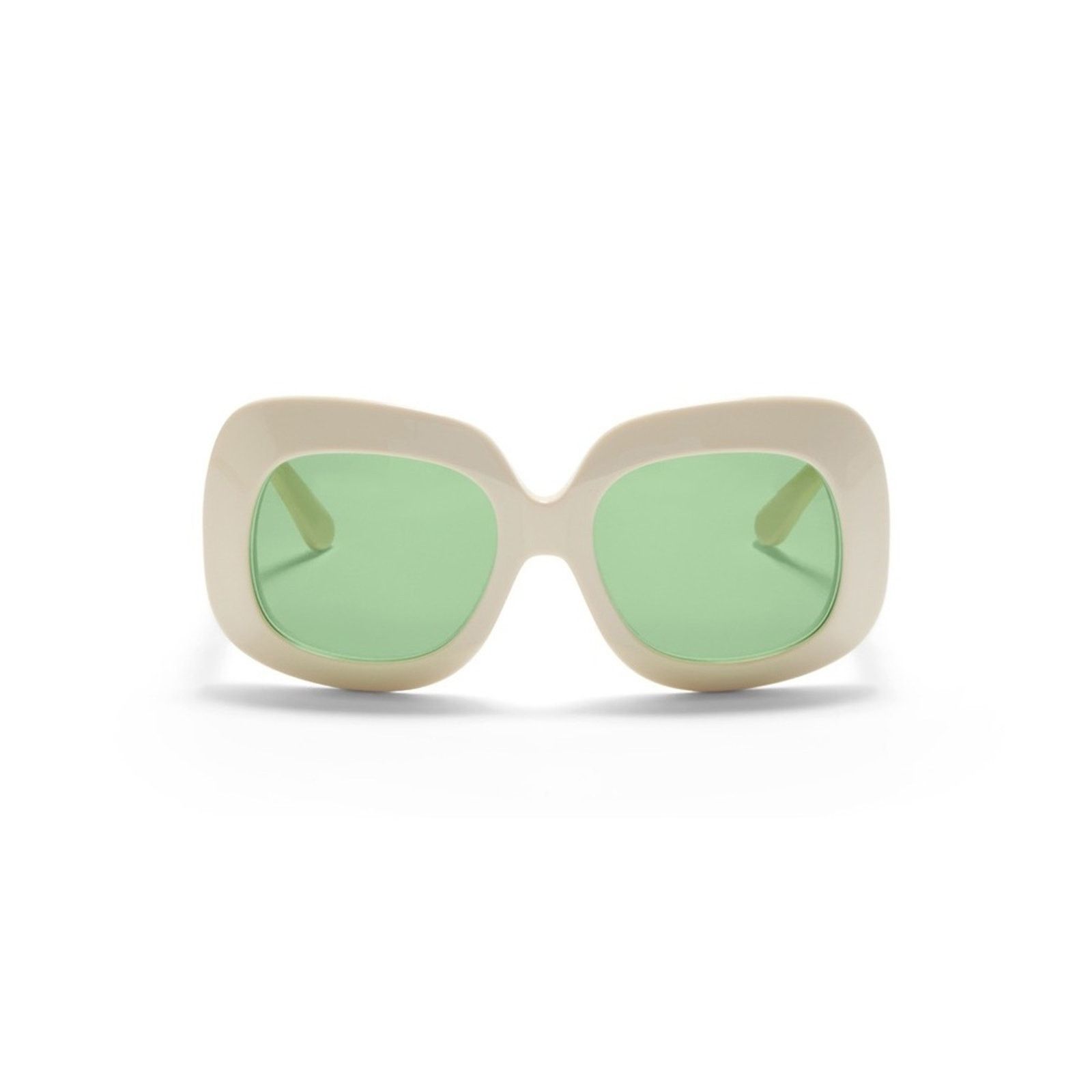 Valentino New! Valentino VLS 180B, Cream Sunglasses Authentic Size ONE SIZE - 4 Thumbnail