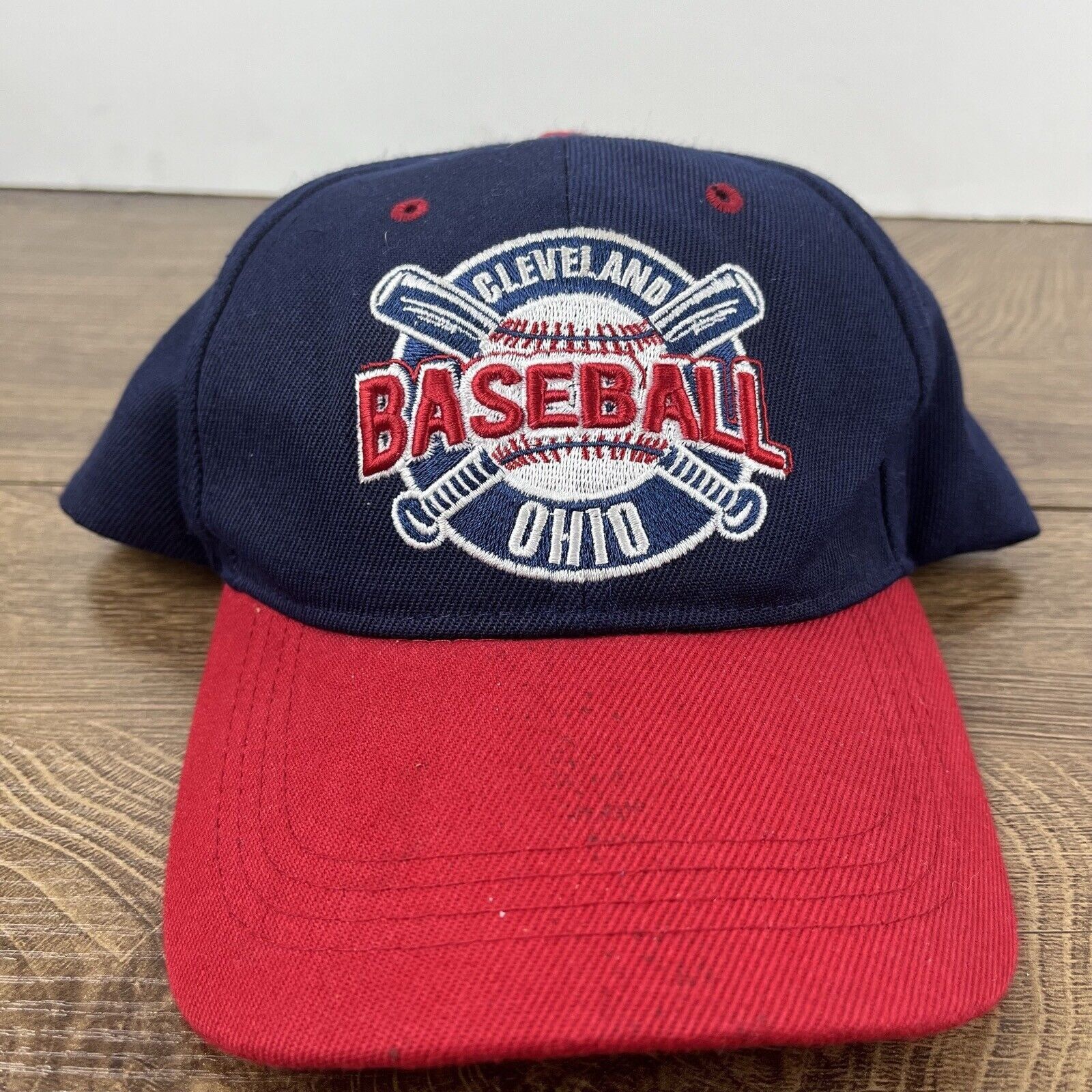 Other Cleveland Indians Baseball Hat Blue Adjustable Hat Blue Adul Size ONE SIZE - 3 Thumbnail