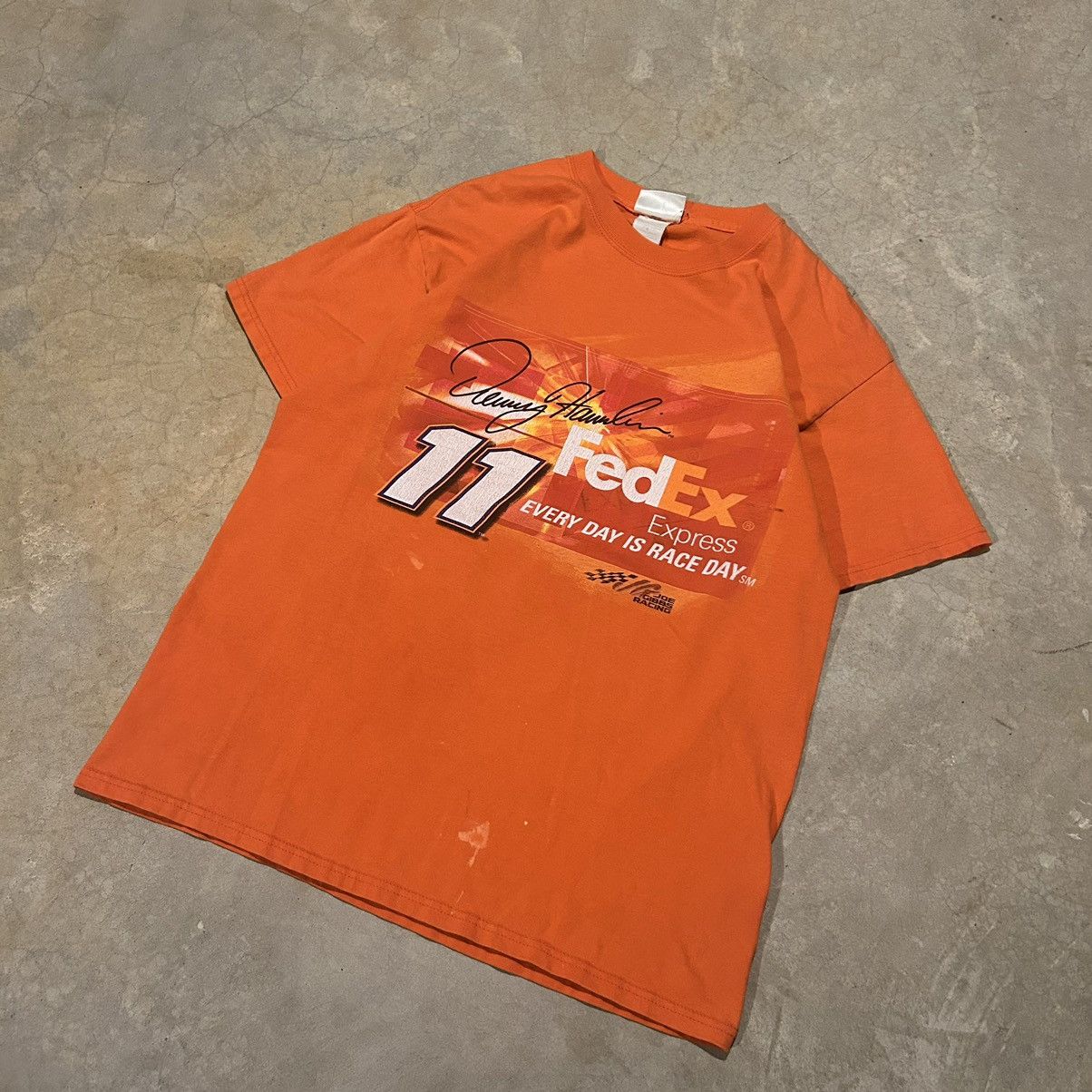 NASCAR × Vintage Crazy Vintage Y2K Nascar FedEx Racing Tee Size US L / EU 52-54 / 3 - 2 Thumbnail