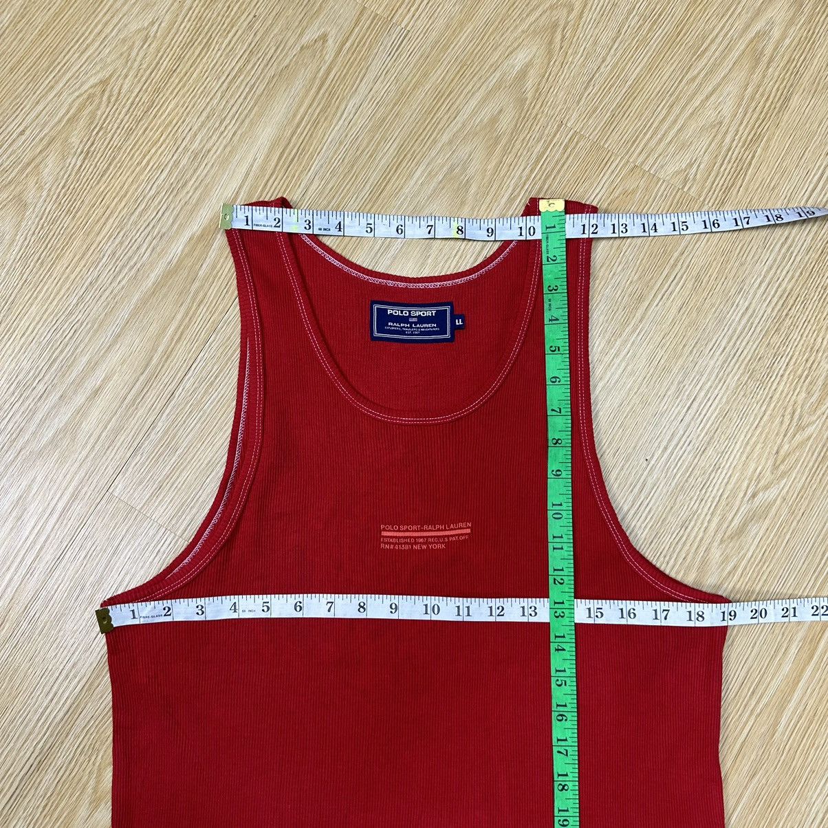 Polo Ralph Lauren Polo Sport Singlet Sleeveless Tank Tops A828 Size US L / EU 52-54 / 3 - 5 Thumbnail