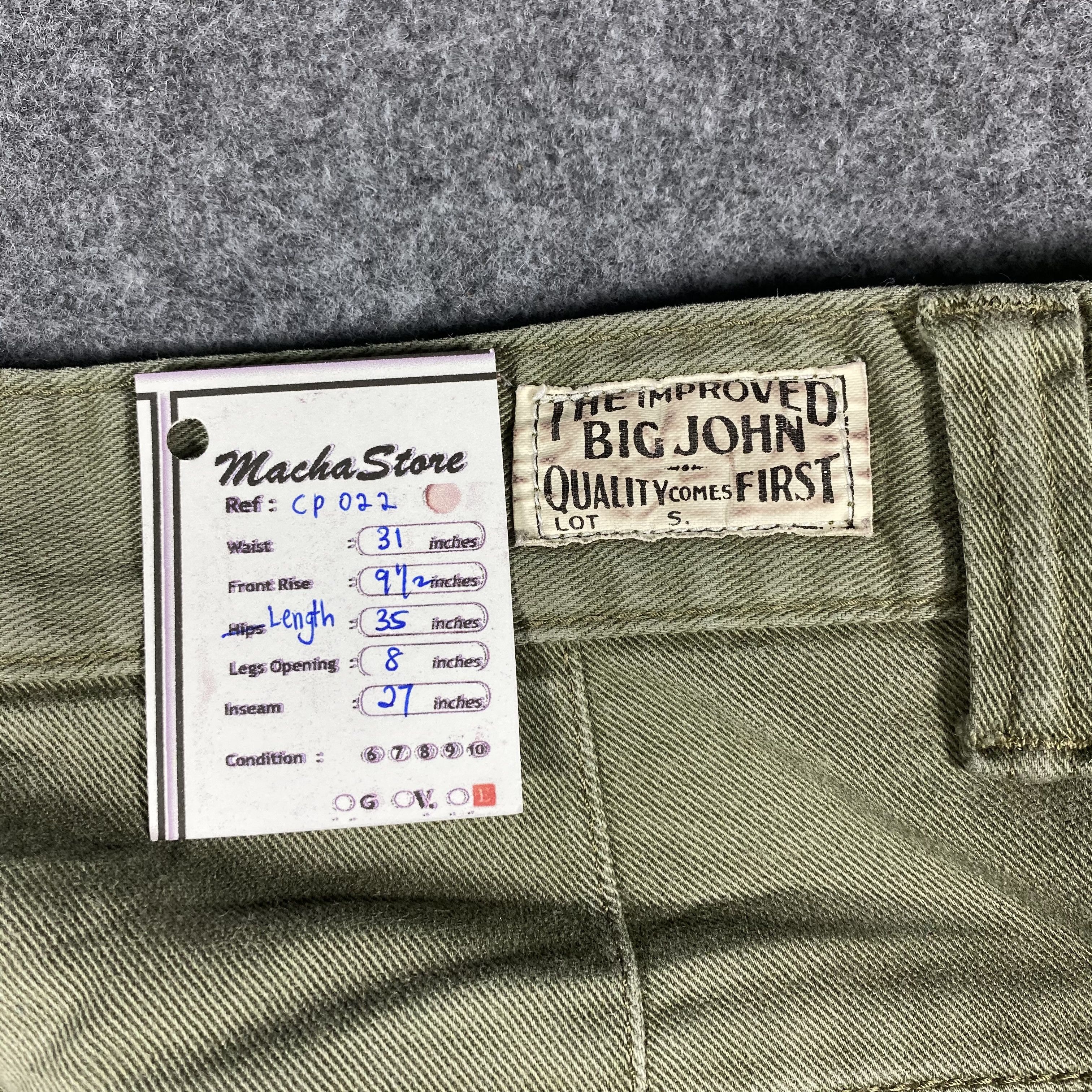 Big John Japanese Brand Big John Multipocket Cargo Tactical Pants Size US 31 - 10 Thumbnail