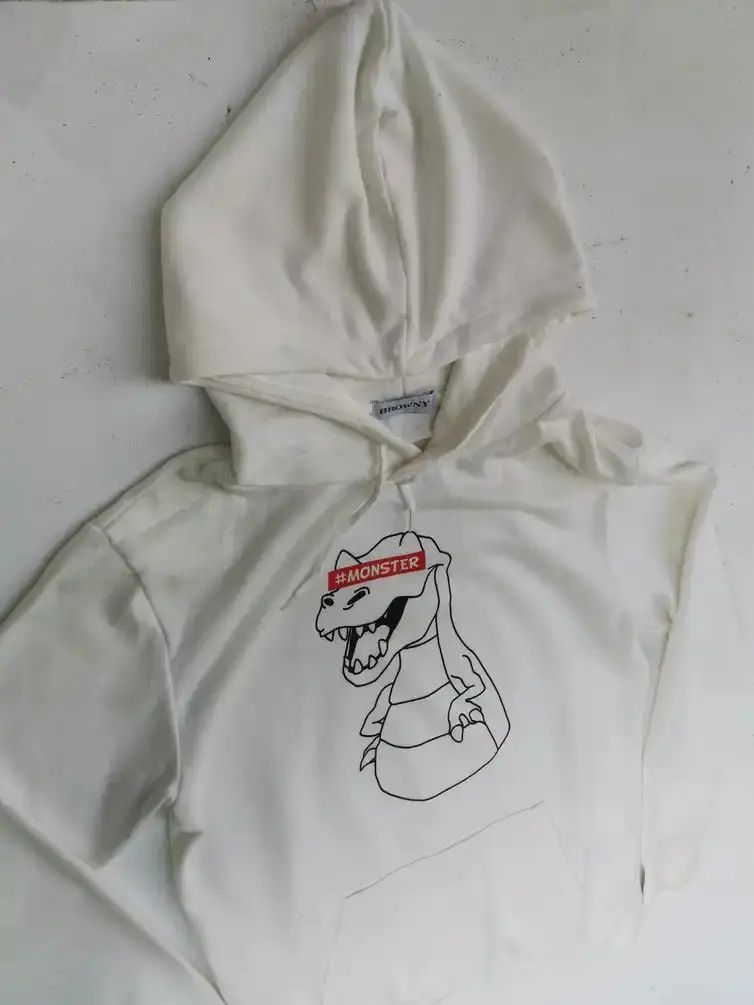 Japanese Brand Browny Monster Big Logo Sweatshirt Size US M / EU 48-50 / 2 - 5 Thumbnail
