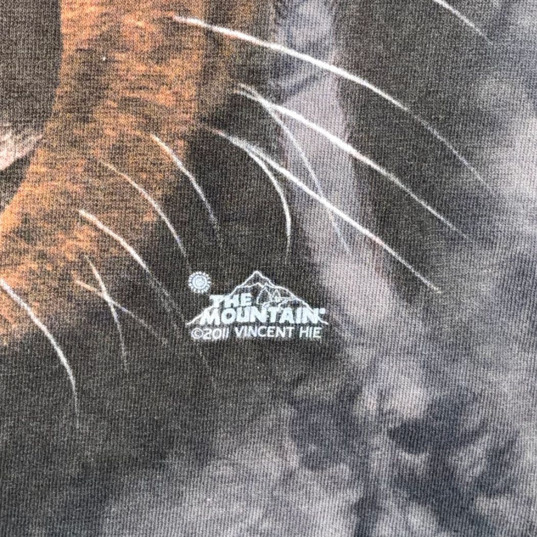 The Mountain VINTAGE Dog Shirt Adult LARGE Black Tie Dye Dachshund Lover The Mountain Vincent Hie Size US L / EU 52-54 / 3 - 3 Thumbnail