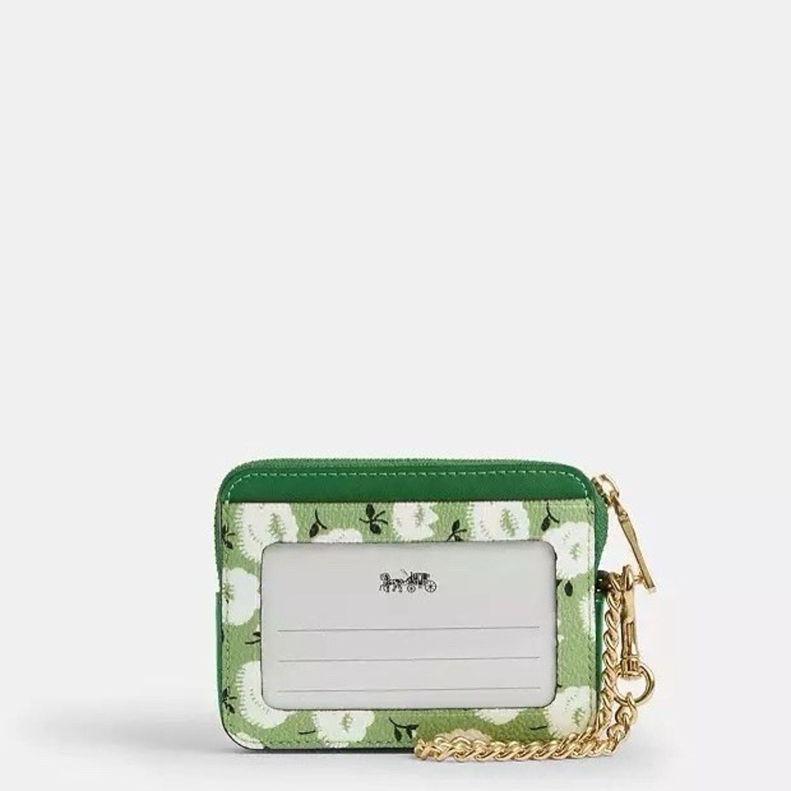 Coach NWT Coach Zip Card Case Floral Print CBL79 Kelly Multi Size ONE SIZE - 6 Thumbnail
