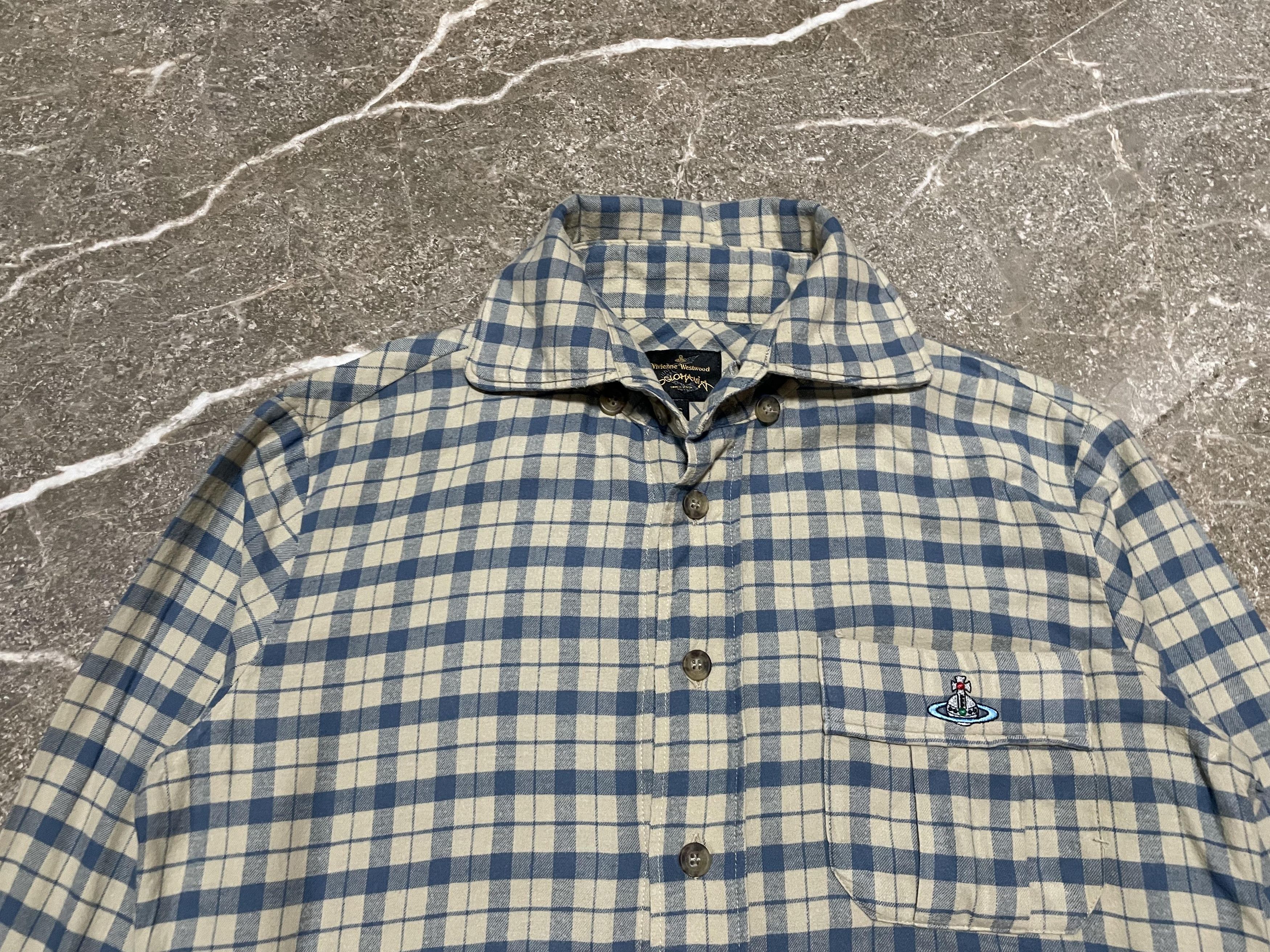 Vivienne Westwood Vivienne Westwood Checkered Button Up Shirt Size US S / EU 44-46 / 1 - 2 Thumbnail