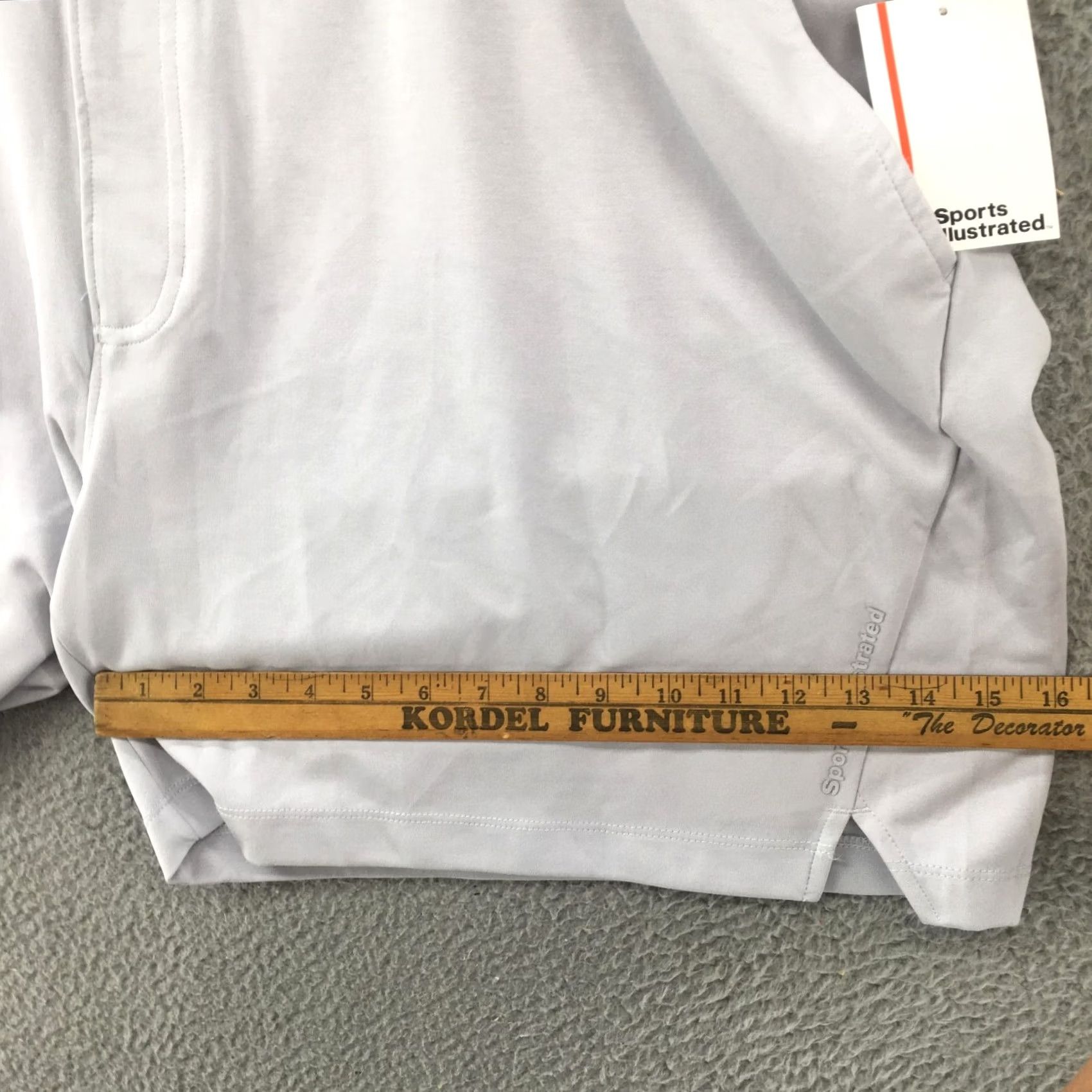 Vintage Sports Illustrated Athletic Training Shorts Mens 4XL Gray Zip Fly NEW Size US 39 - 5 Thumbnail