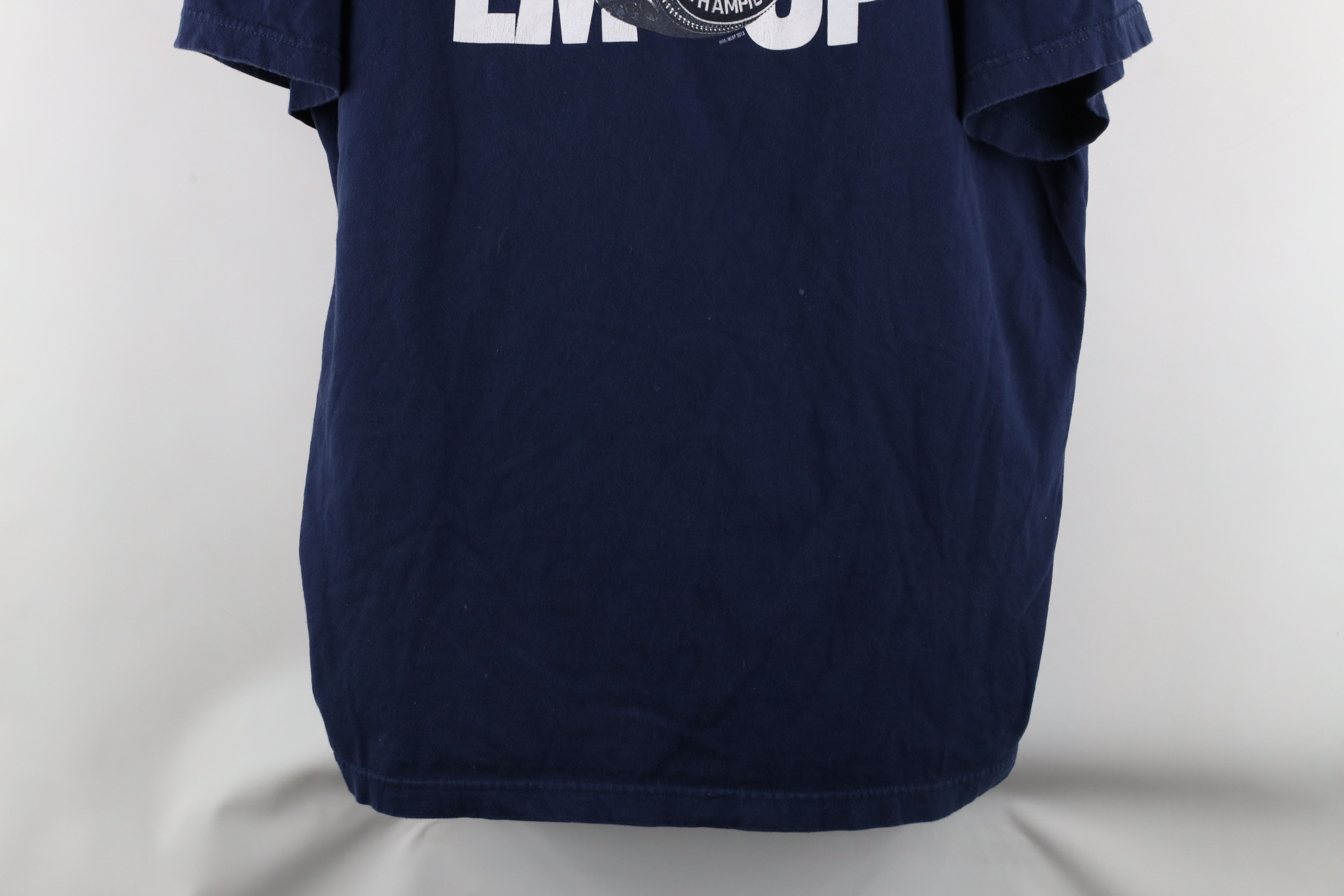 Nike × Vintage Vintage Y2K 2013 Nike Boston Red Sox Ring T-Shirt Blue Size US XXL / EU 58 / 5 - 3 Thumbnail