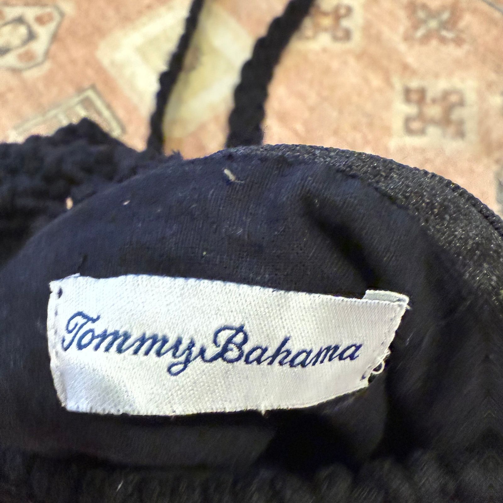 Tommy Bahama Tommy Bahama Black Boho Macrame Crossbody Purse Size ONE SIZE - 4 Thumbnail