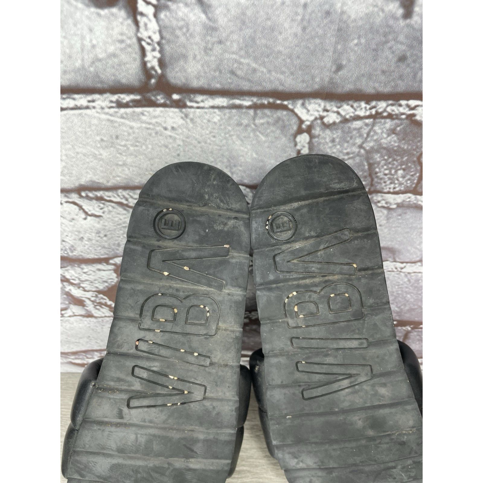 Other VIBA Porto Preto Black Leather Portugal Slides Sandals Women Size US 6.5 / IT 36.5 - 21 Thumbnail