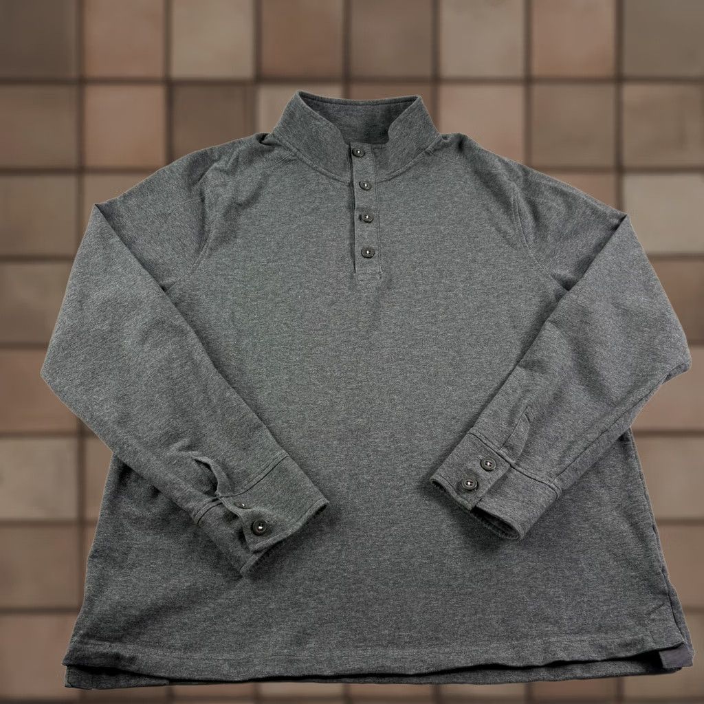 Rhone Rhone Sweater Mens Large Gray Wool Blend Pullover Casual Stretch Size US L / EU 52-54 / 3 - 1 Thumbnail