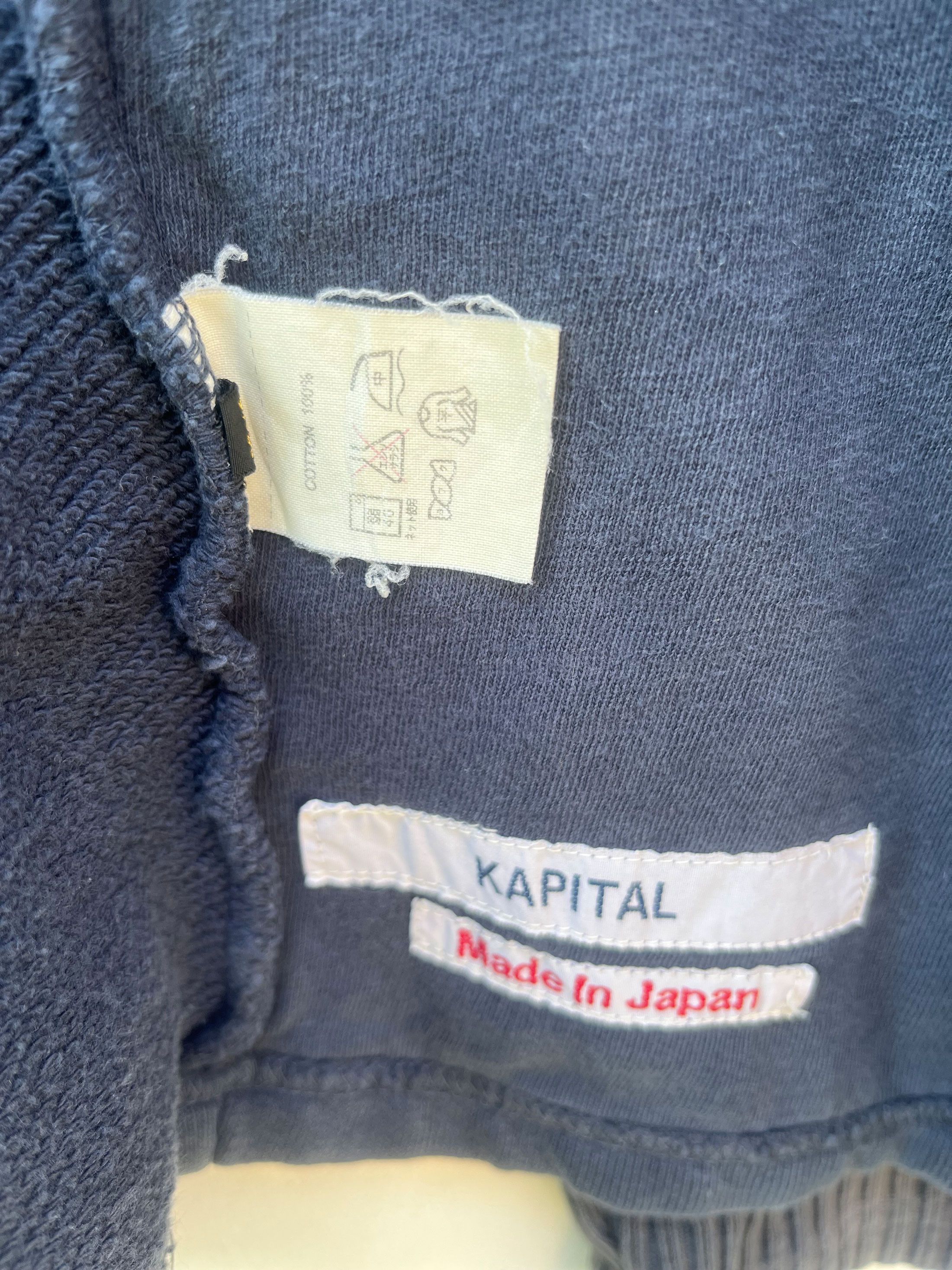 Kapital Kapital Cardigan Button Vintage USA Navy Miltary Styles Size US M / EU 48-50 / 2 - 4 Thumbnail