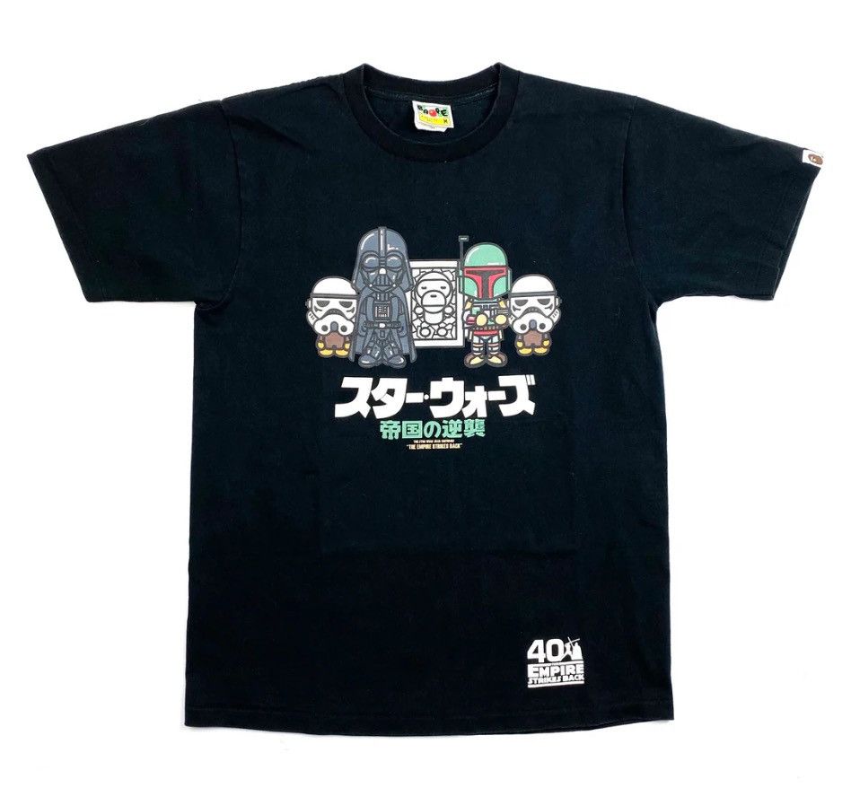 Bape Bape x Star Wars Baby Milo Carbonite Tee 40th Anniversary Size US M / EU 48-50 / 2 - 1 Thumbnail