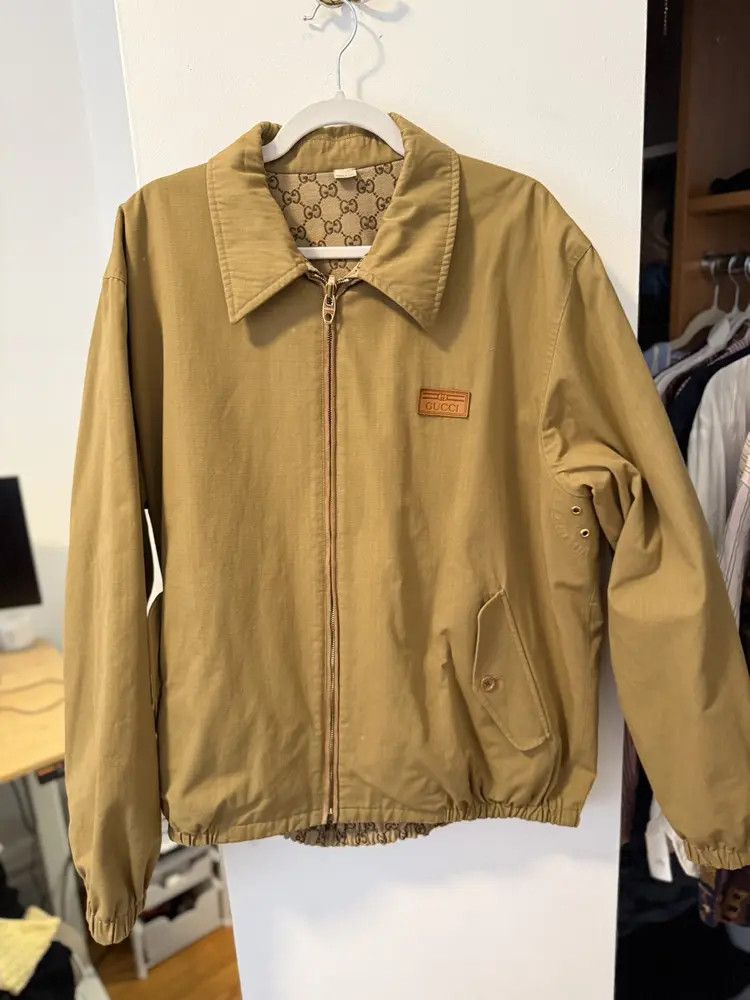 Gucci Gucci Reversible GG Jacket 'Light Brown' Size US L / EU 52-54 / 3 - 3 Thumbnail