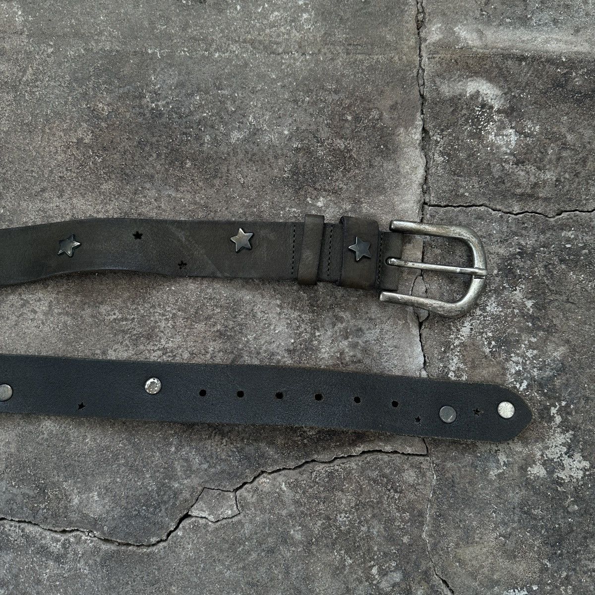 Vintage Vintage Selection Leather Avant-Garde Belt Size ONE SIZE - 5 Thumbnail