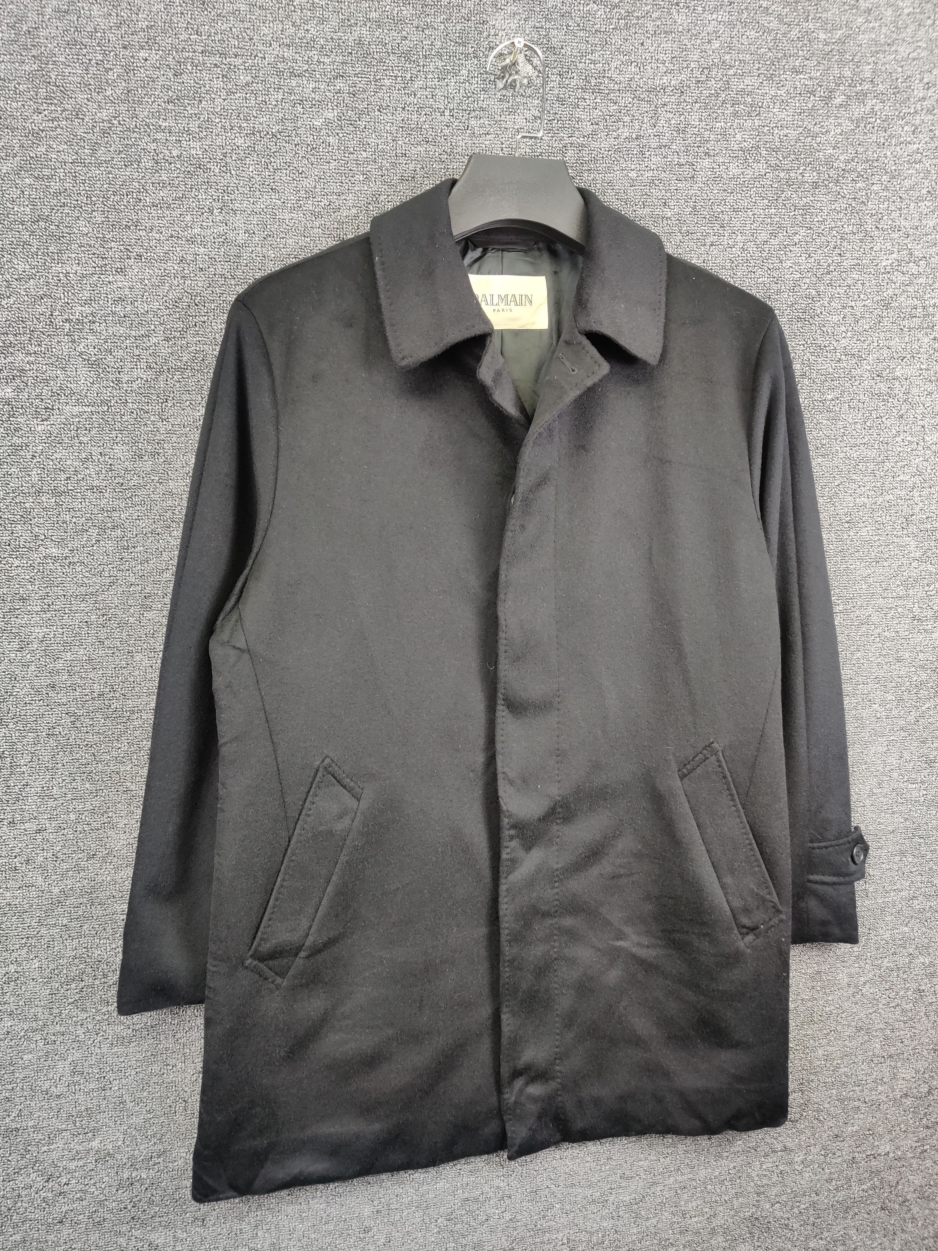 Balmain Balmain Paris Wool Single Breasted Button Coat Size US S / EU 44-46 / 1 - 4 Thumbnail