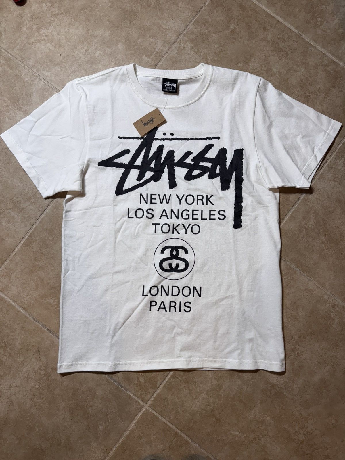 Stussy Stussy World Tour T-Shirt Size US S / EU 44-46 / 1 - 1 Thumbnail