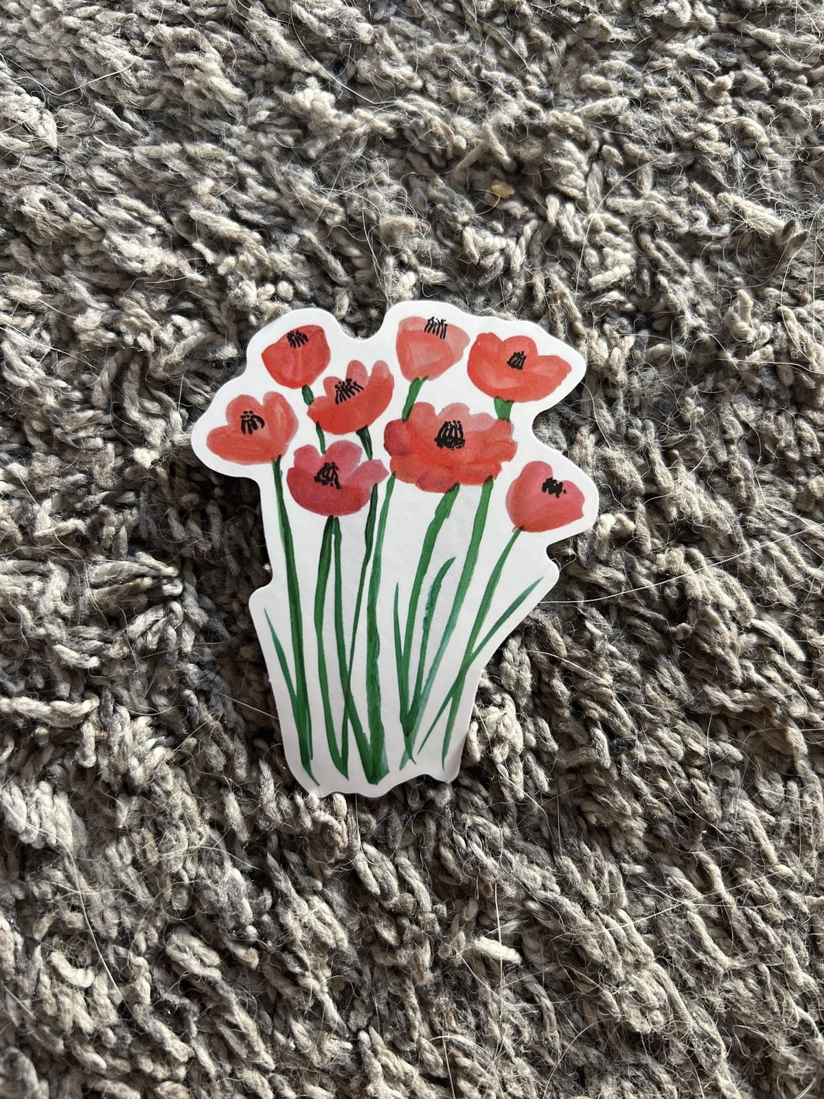 Hypebeast Poppies Sticker Size ONE SIZE - 1 Thumbnail
