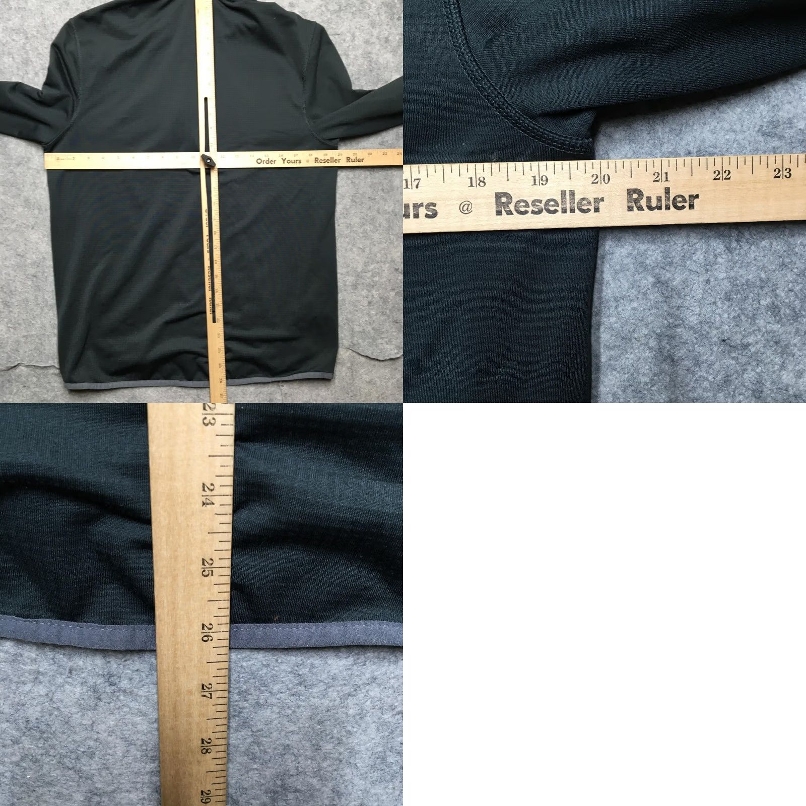 Eddie Bauer Eddie Bauer First Ascent Grid Pullover Mens M Gray Blue Fleece Performance Pullover Mock Neck 1/4 Zip Sweatshirt Hiking Running Outdoors Size US M / EU 48-50 / 2 - 8 Thumbnail