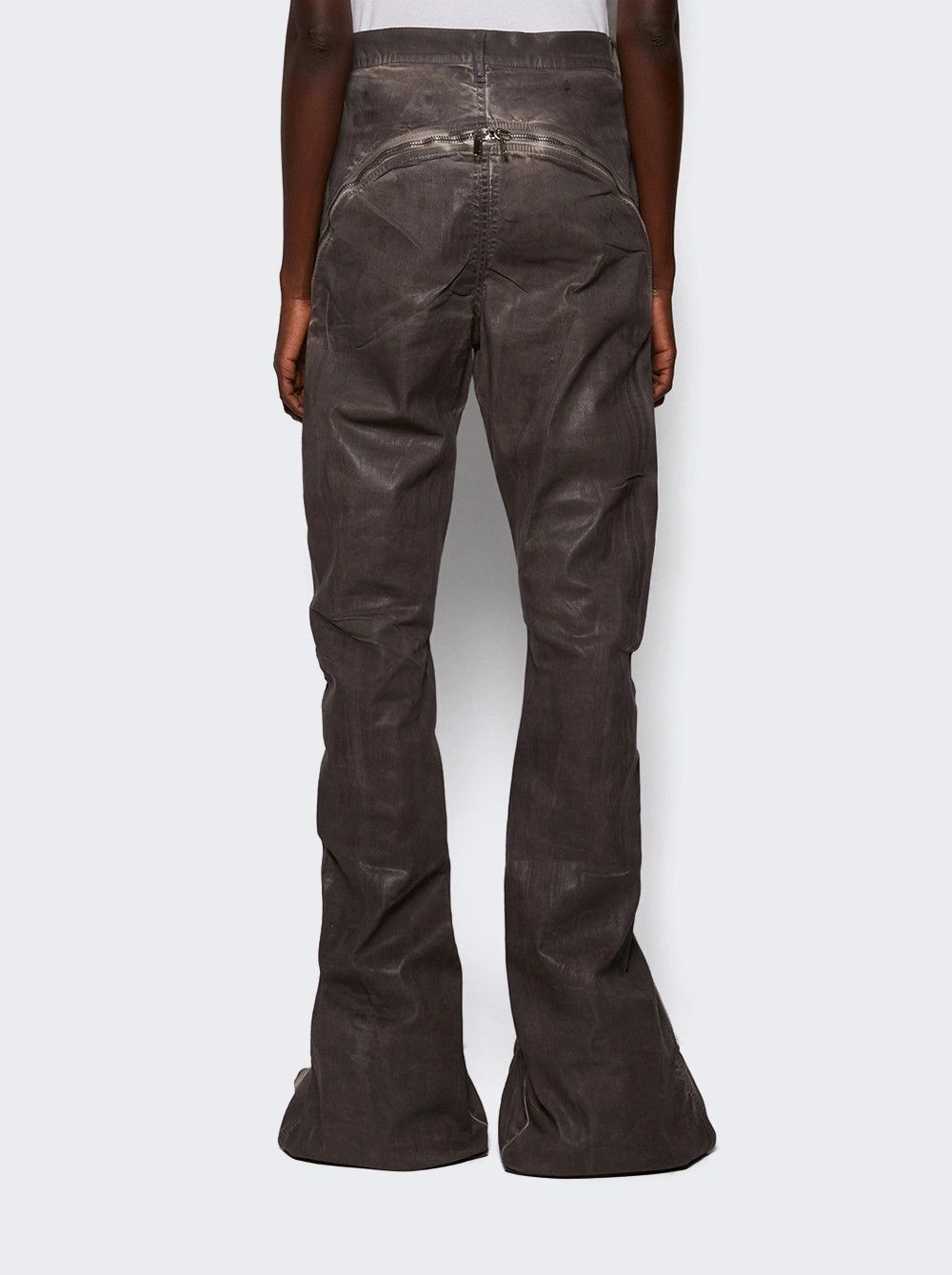 Rick Owens o1mle0426 Bolan Banana Denim Pants in Gray Size 28" / US 6 / IT 42 - 4 Thumbnail