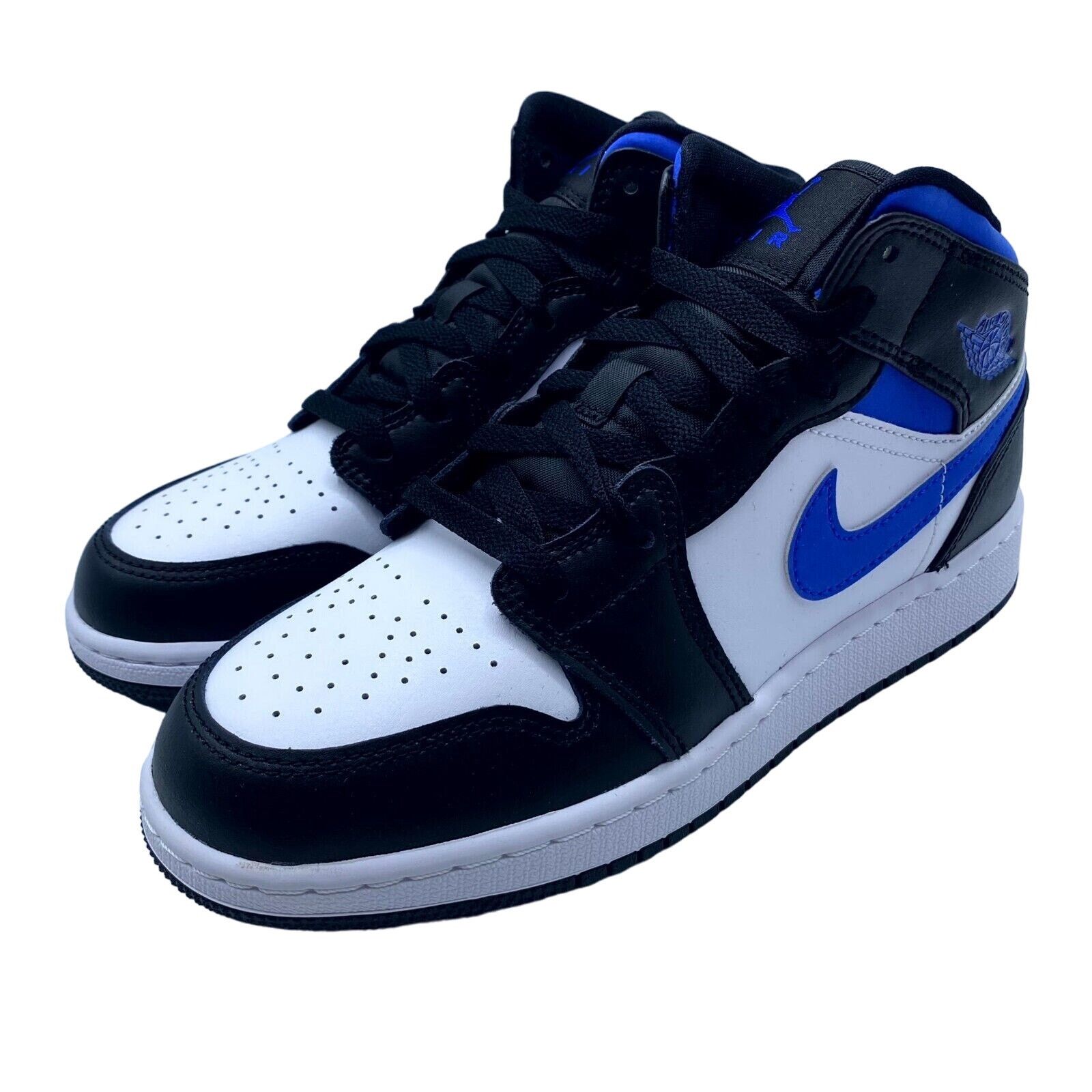 Nike NEW Nike Air Jordan 1 Mid GS Racer Blue 554725-140 Youth Size US 5.5 / EU 38 - 1 Thumbnail