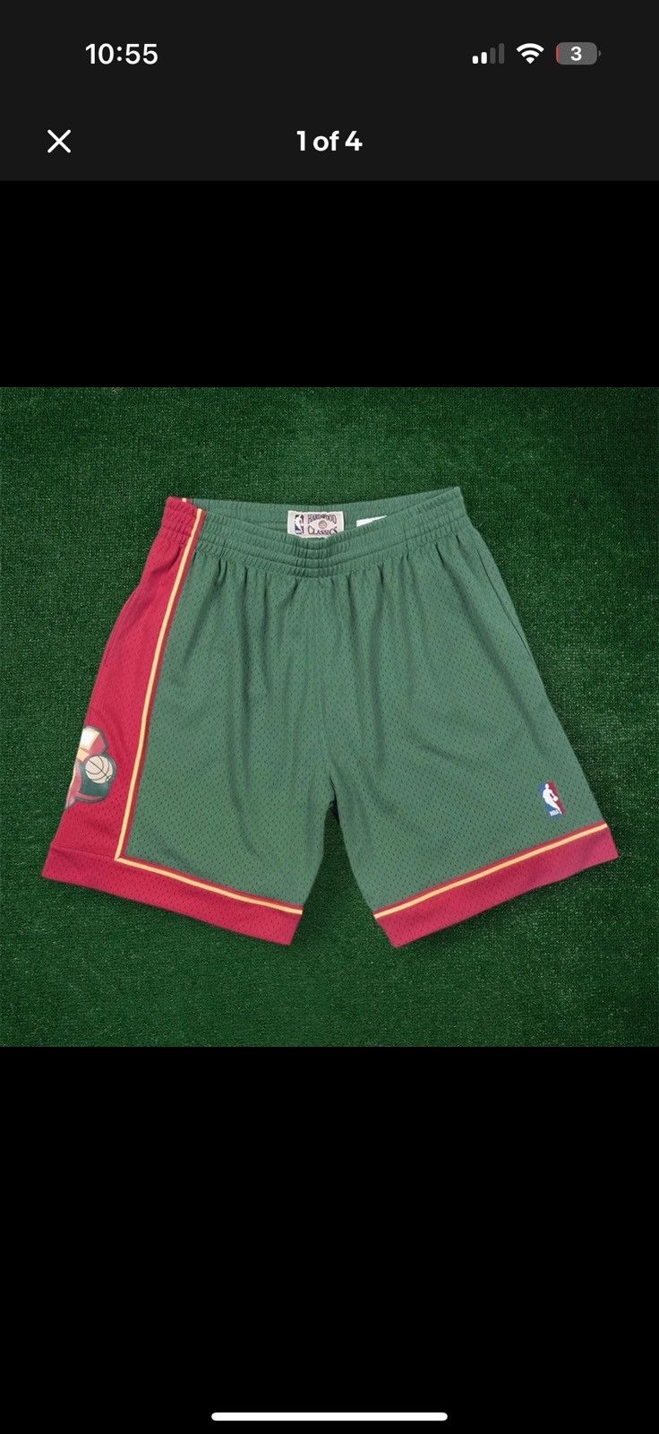 Mitchell & Ness Seattle supersonics dead stock shorts Size US 32 / EU 48 - 1 Thumbnail