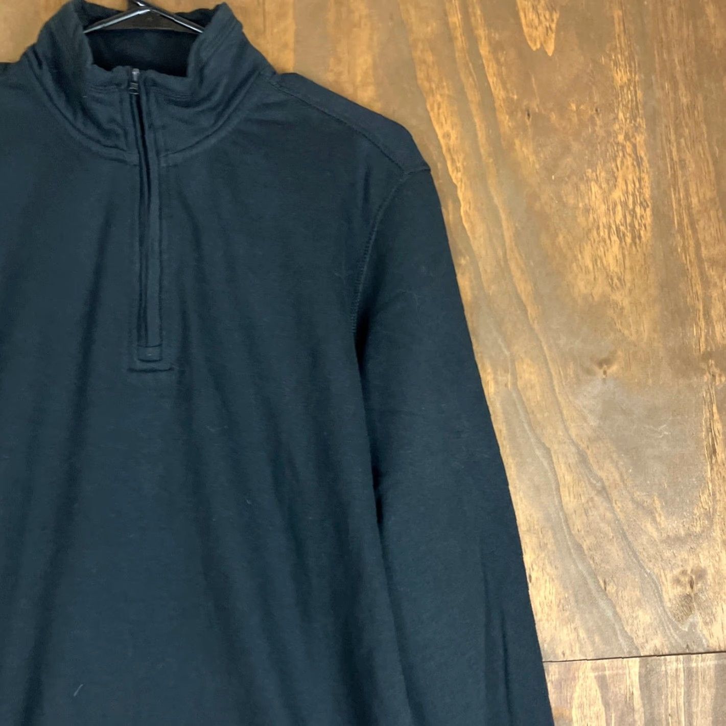 Eddie Bauer Eddie Bauer Mens Sweater Black 1/4 Zip Pullover Long Sleeve Large Size US L / EU 52-54 / 3 - 5 Thumbnail