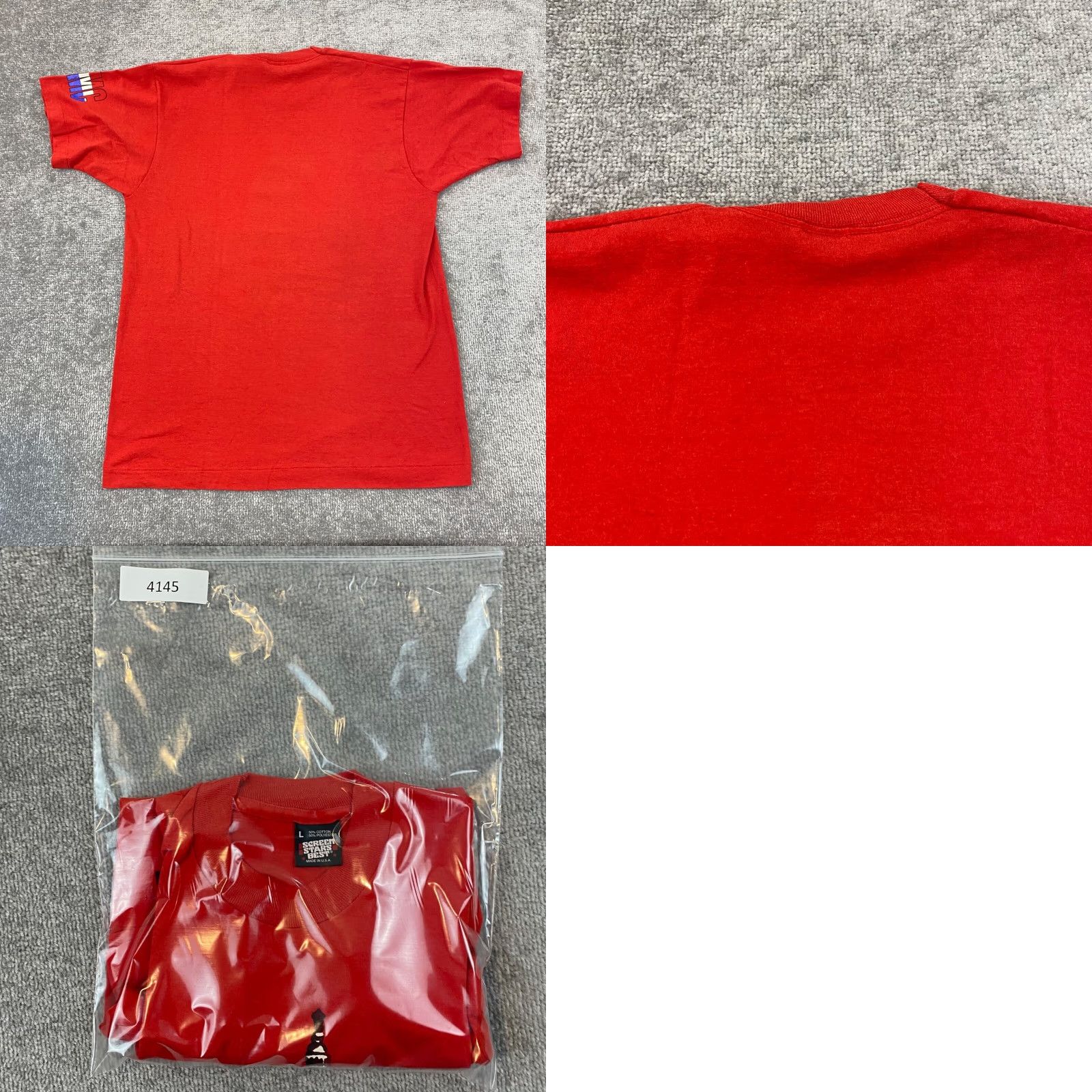 Vintage VINTAGE USMC Shirt Mens Large Red Marine Corps Marathon Drug Free USA 90s Single Size US L / EU 52-54 / 3 - 8 Thumbnail