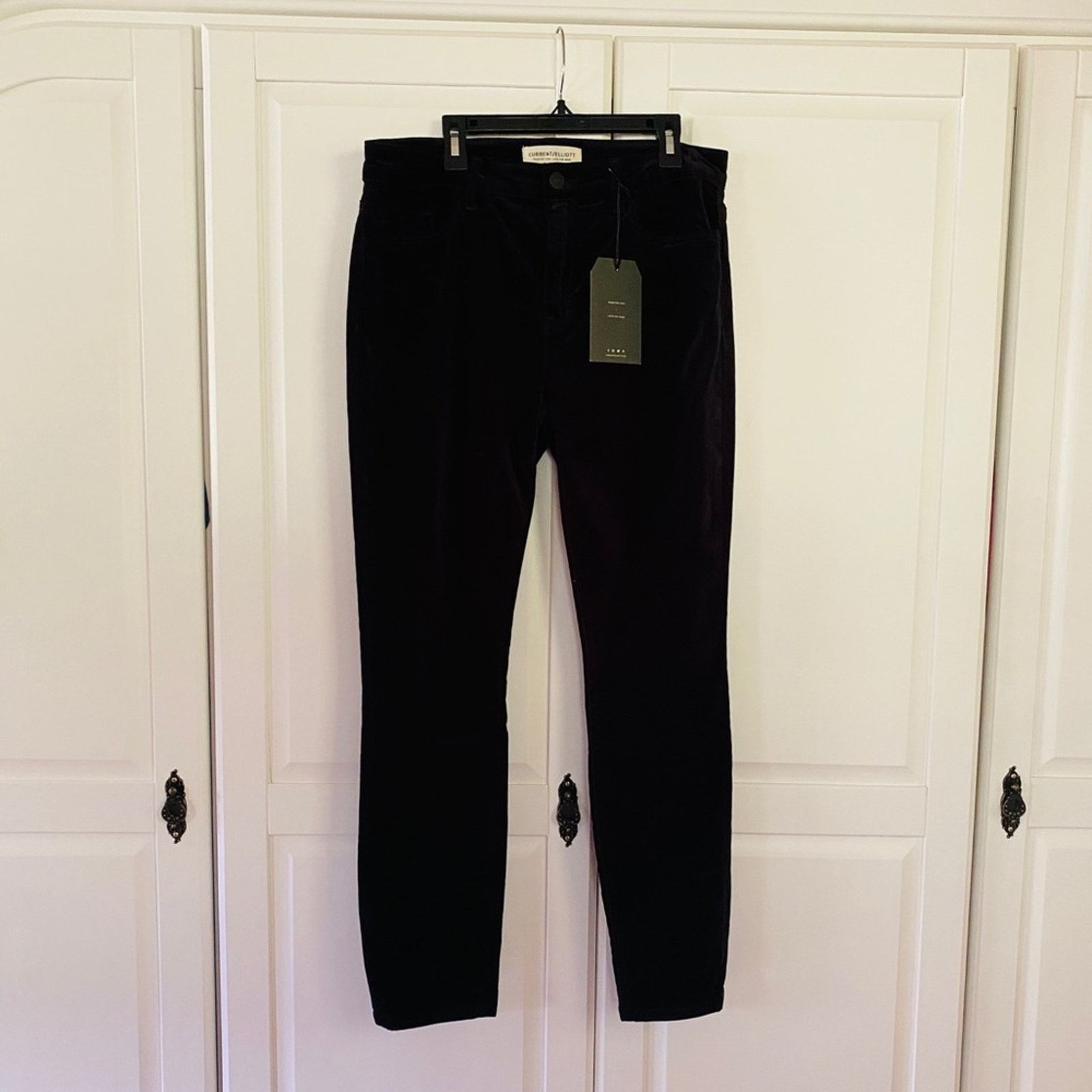 Current/Elliot Current/Elliott Stiletto Velvet Pant Size 29" - 8 Thumbnail