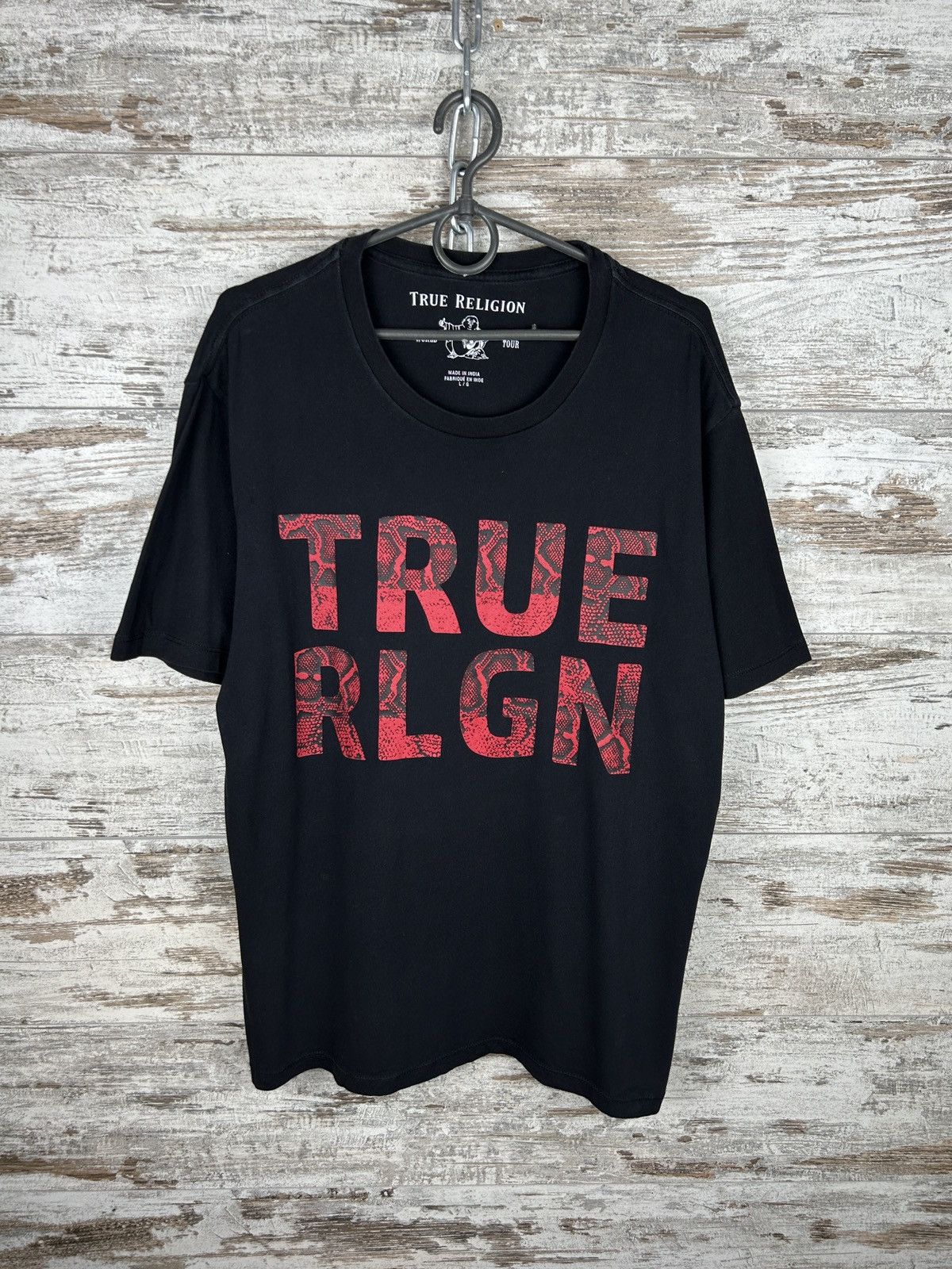Japanese Brand Mens Vintage True Religion T Shirt y2k tee streetwear rare Size US L / EU 52-54 / 3 - 1 Thumbnail