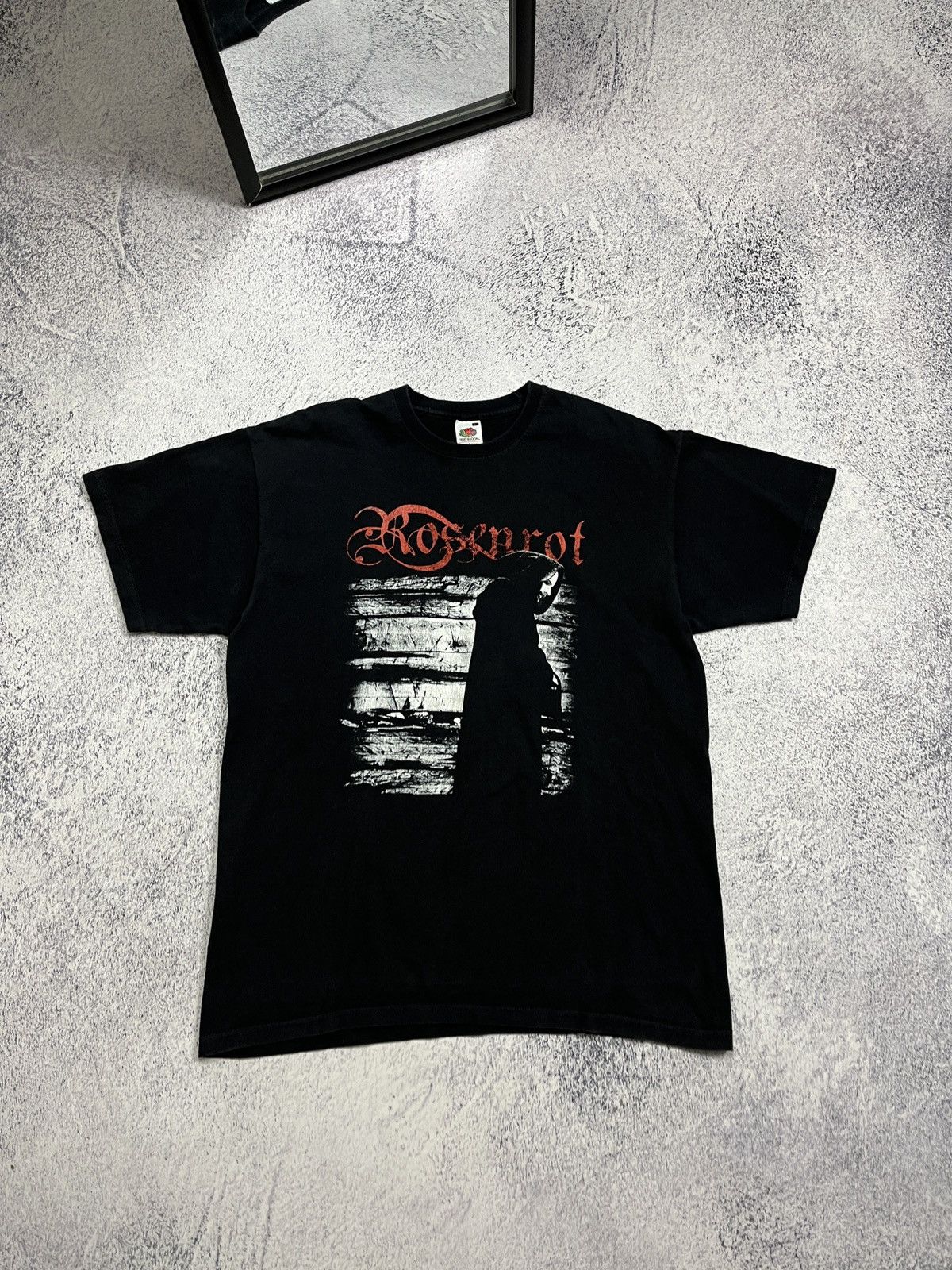 Band Tees × Vintage Vintage 2000s Rammstein Rosenrot T Shirt Band Tee Size US L / EU 52-54 / 3 - 1 Thumbnail