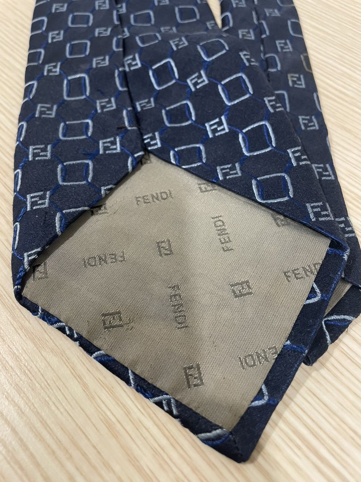 Fendi Fendi Monogram Tie Made in Italy Size ONE SIZE - 5 Thumbnail